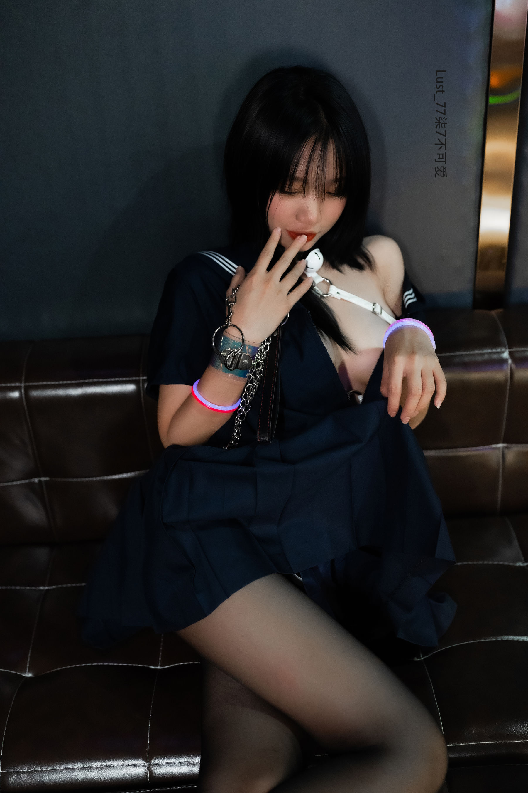 动漫博主柒柒要乖哦 – 反差JK少女 Cosplay-第127张