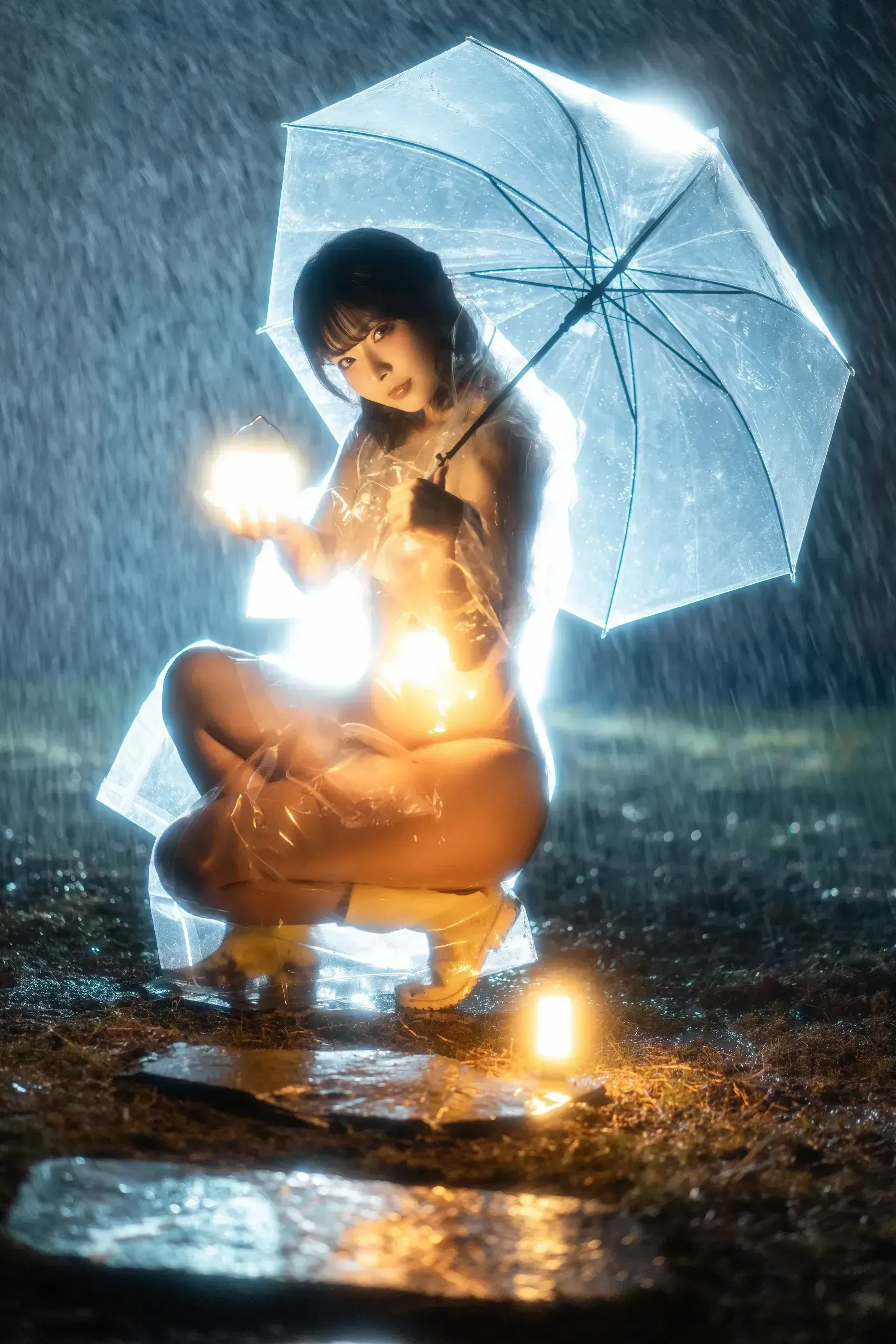 yuuhui玉汇 – 雨夜独舞 Cosplay-第28张