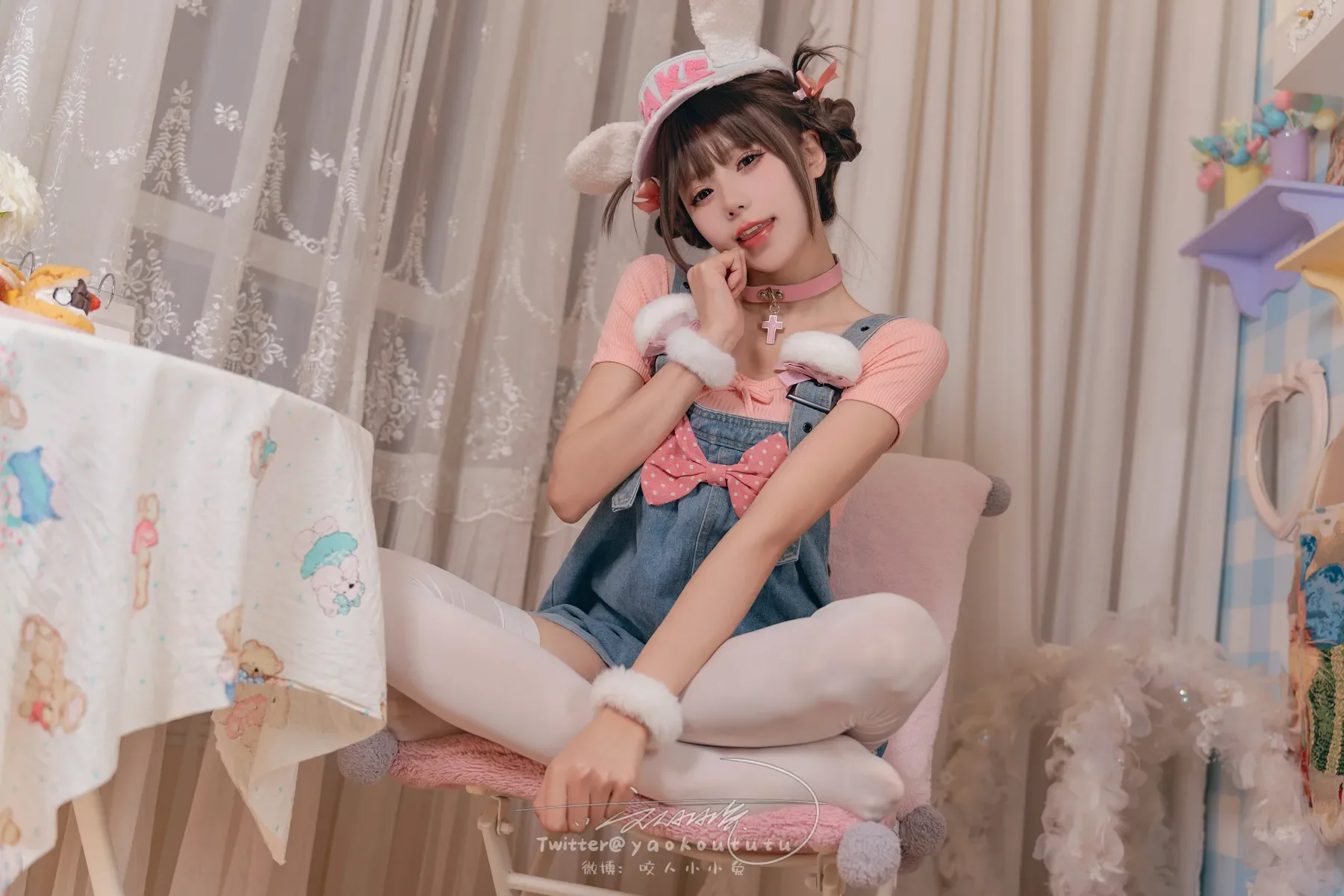 咬一口兔娘 – 甜心小狗 恋爱告急 Cosplay-第18张