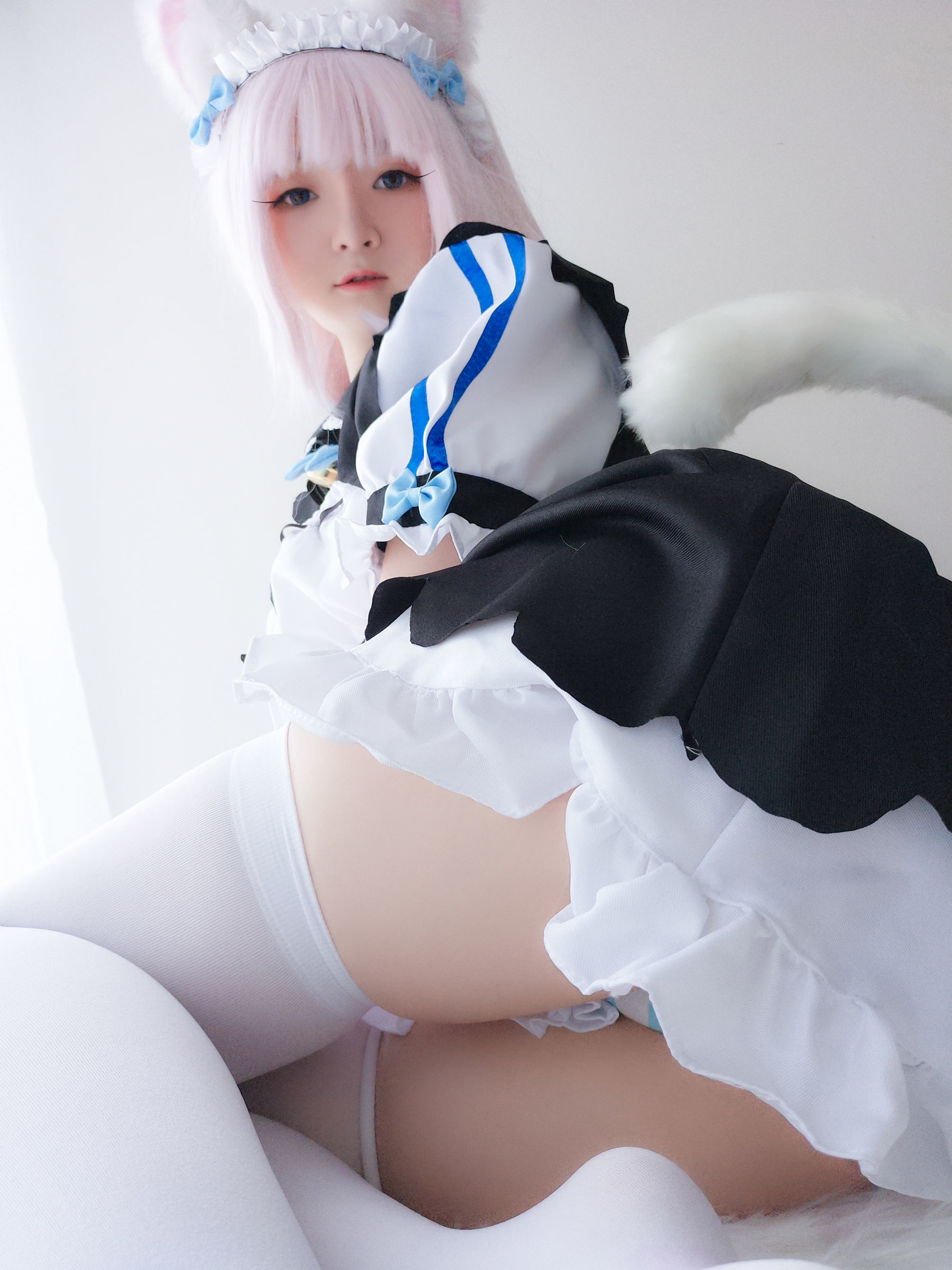 [萝莉COS] 一小央泽 – 猫娘香子兰 Cosplay-第34张