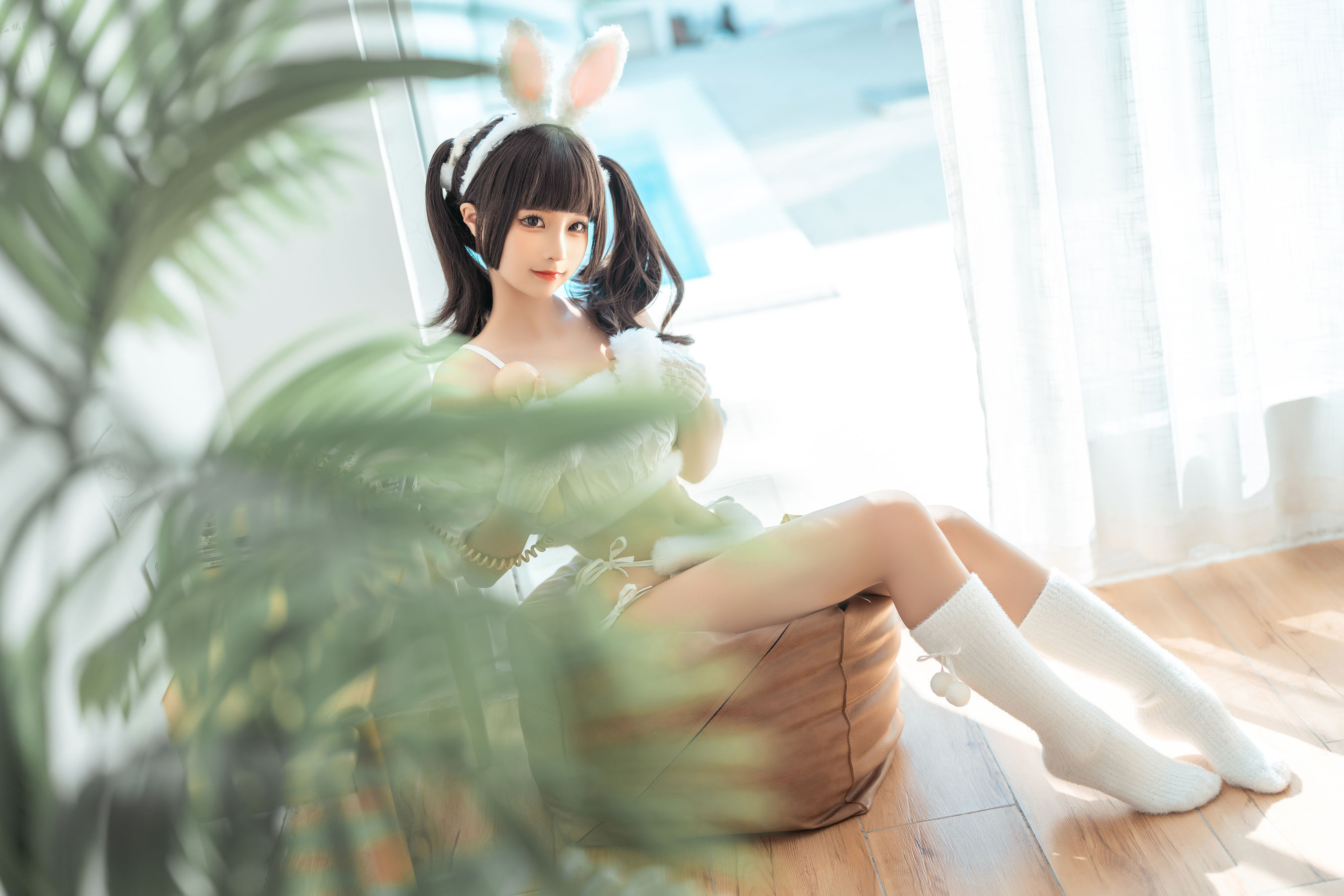 动漫博主蠢沫沫 – 绵绵兔 Cosplay-第6张