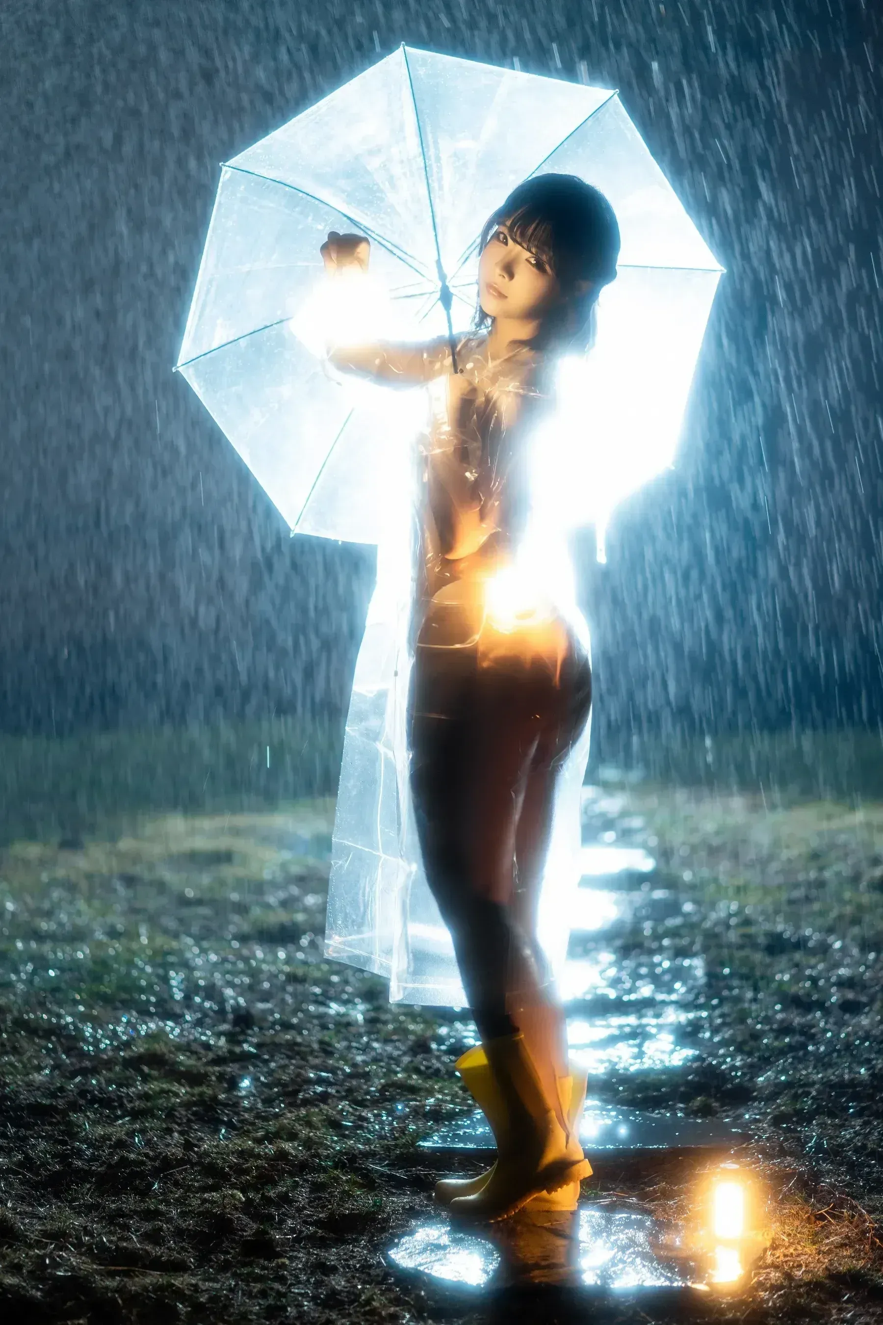 yuuhui玉汇 – 雨夜独舞 Cosplay-第13张
