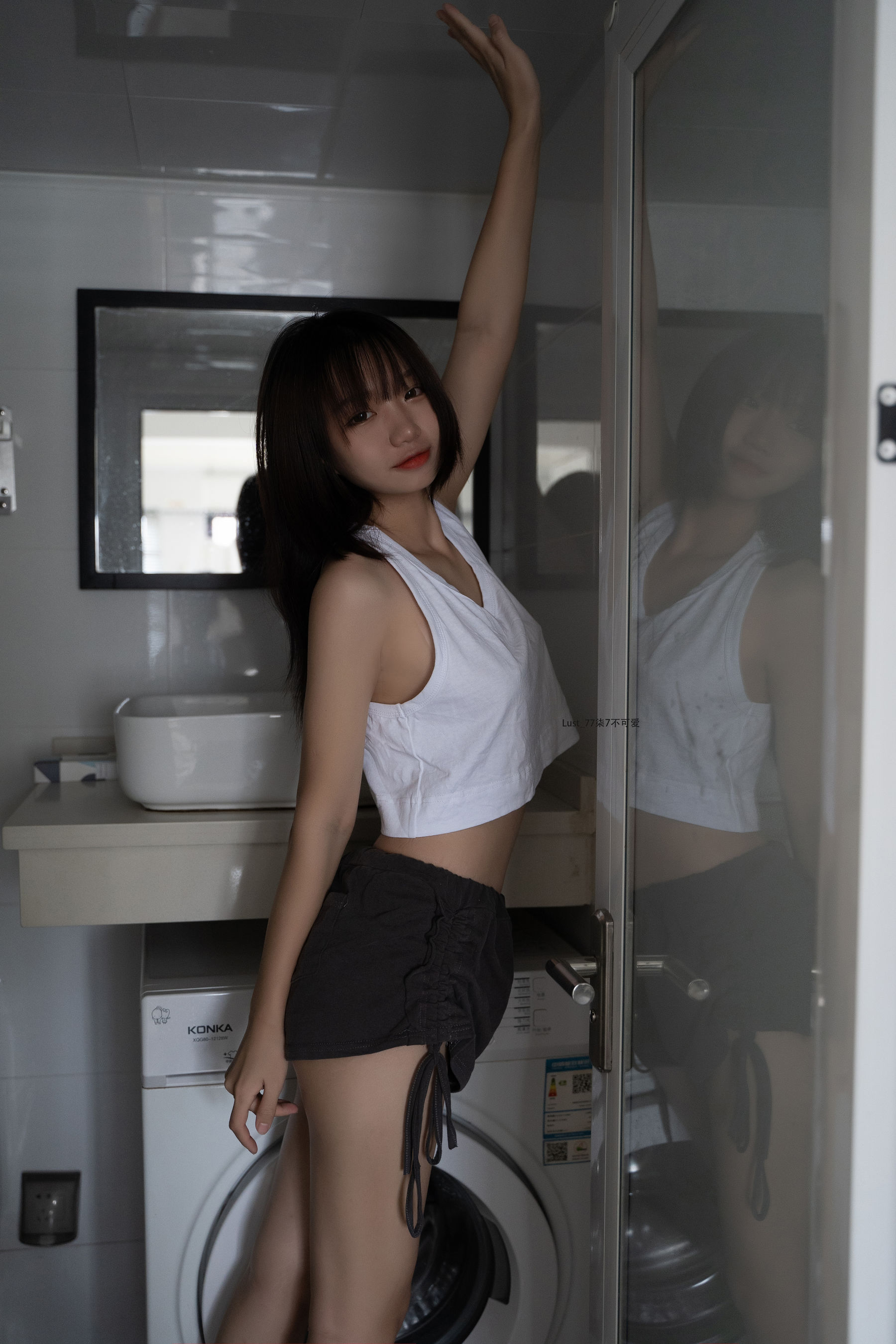 动漫博主柒柒要乖哦 – 初恋背心 Cosplay-第110张