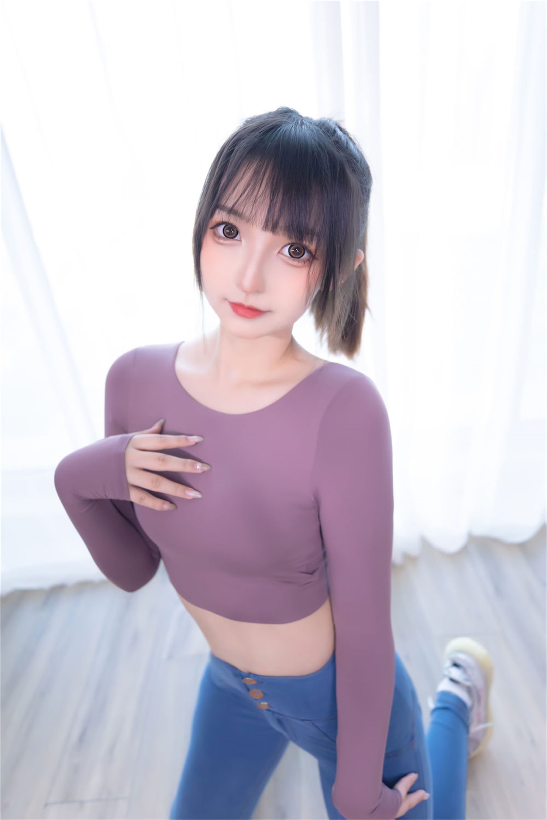 萝莉神楽板真冬之牛仔狂热 Cosplay-第85张
