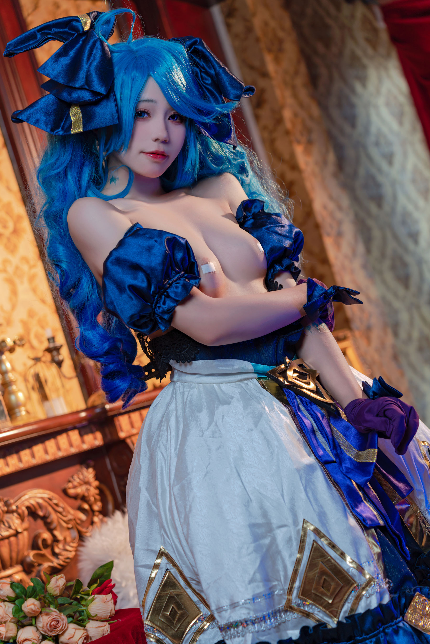 咬一口兔娘 – 兔兔班车 格温 Cosplay-第8张