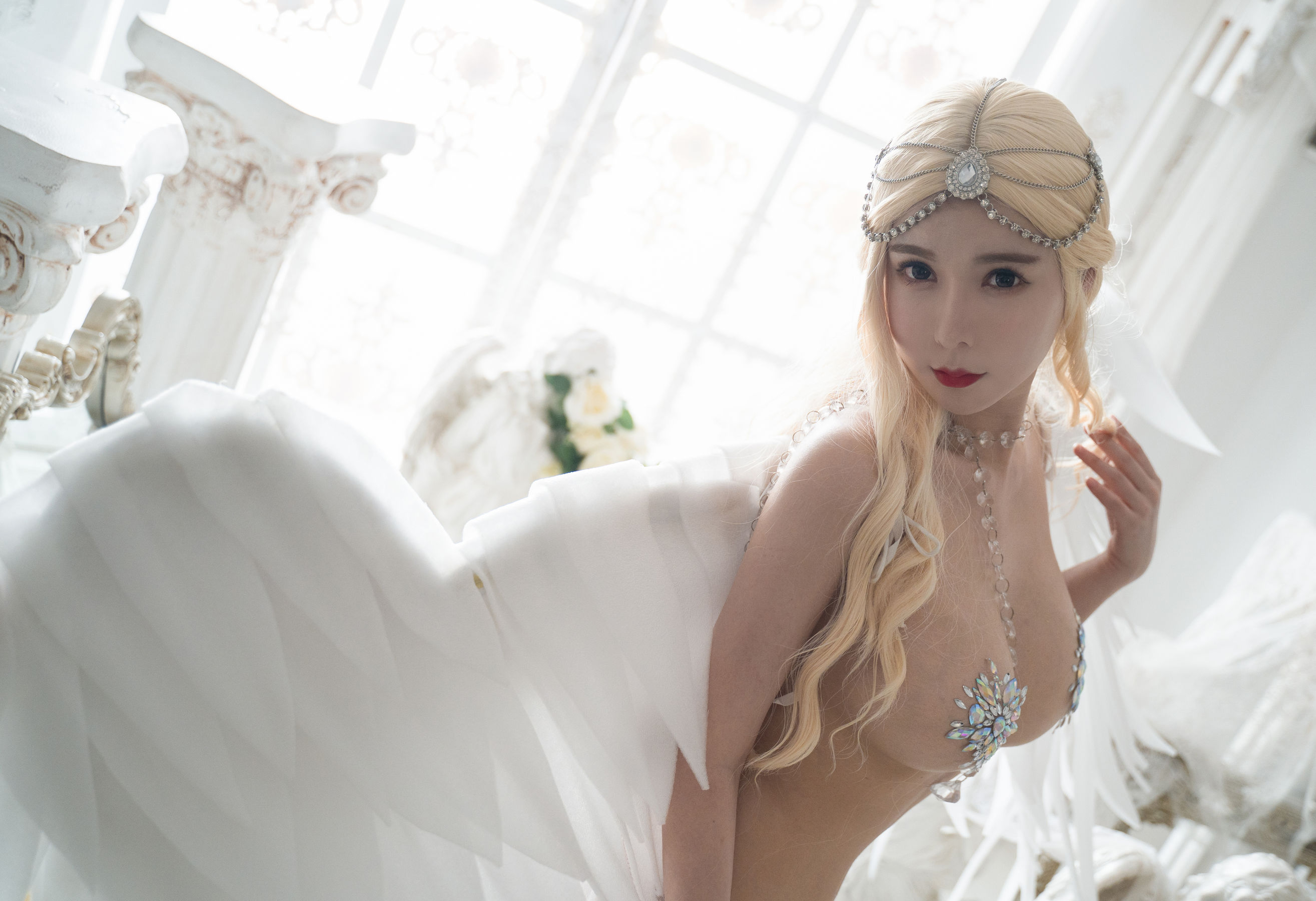 亚马逊鲶鱼 – 天使 Cosplay-第37张