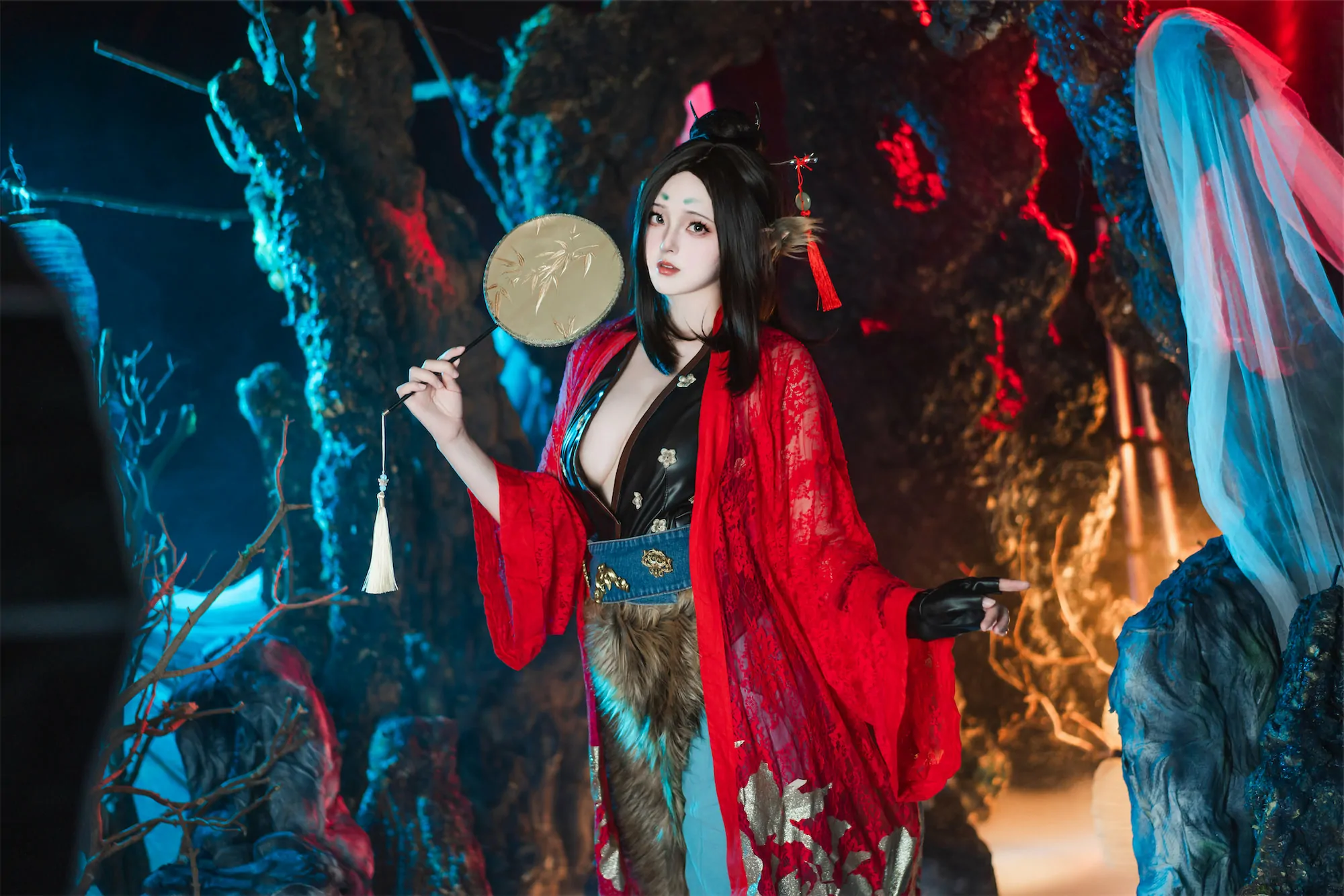 Natsuko夏夏子 – 黑神话悟空 萍萍 Cosplay-第43张