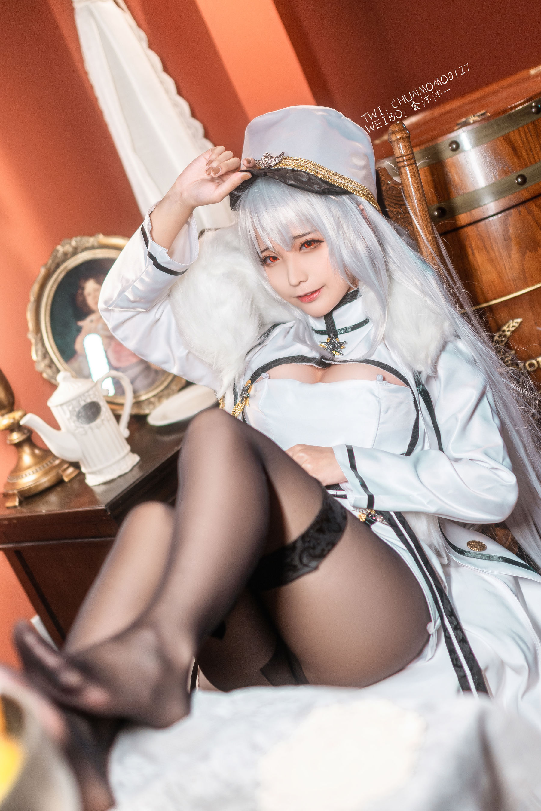 动漫博主蠢沫沫 – 甘古特 Cosplay-第1张