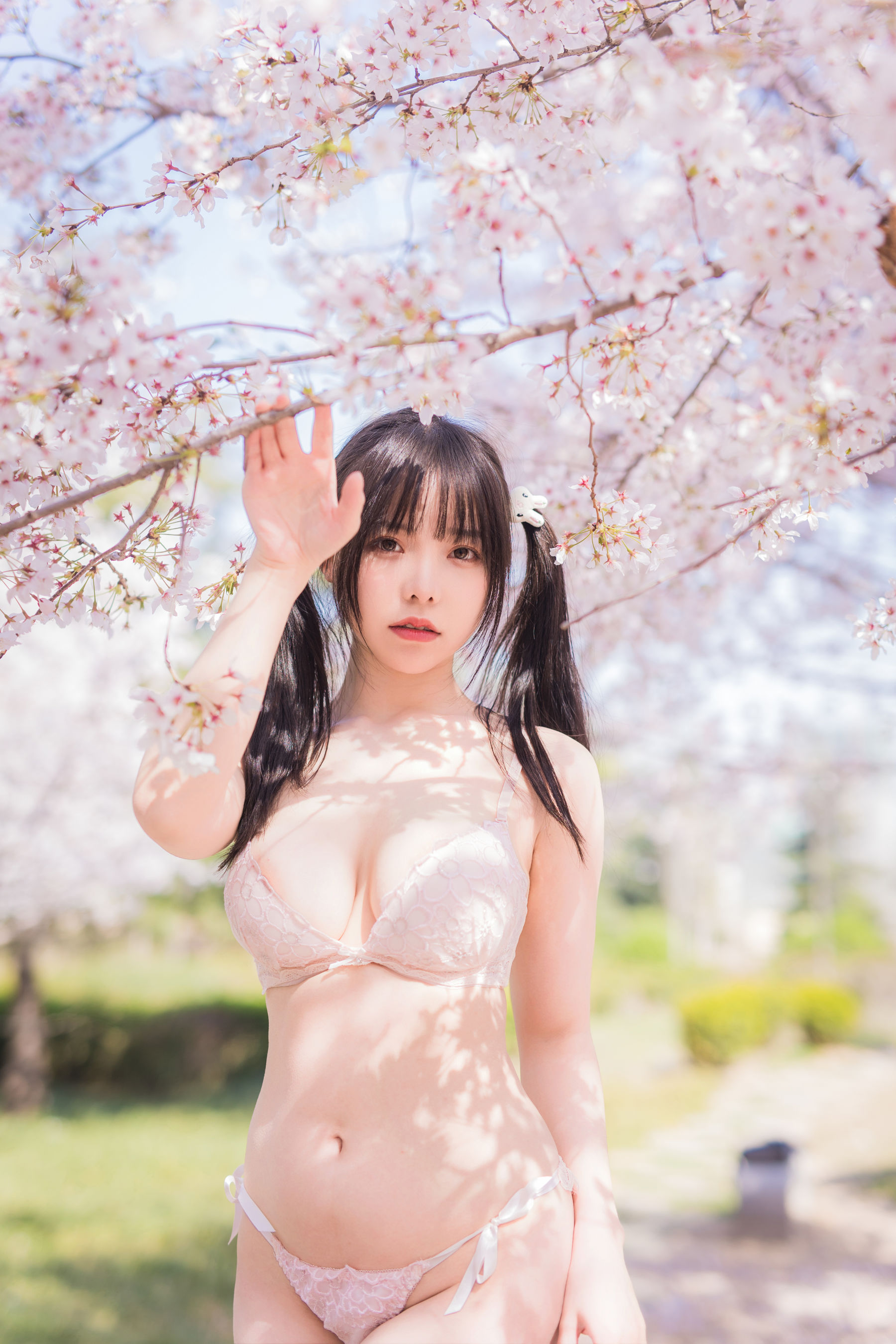 六味帝皇酱 – 樱花JK Cosplay-第23张