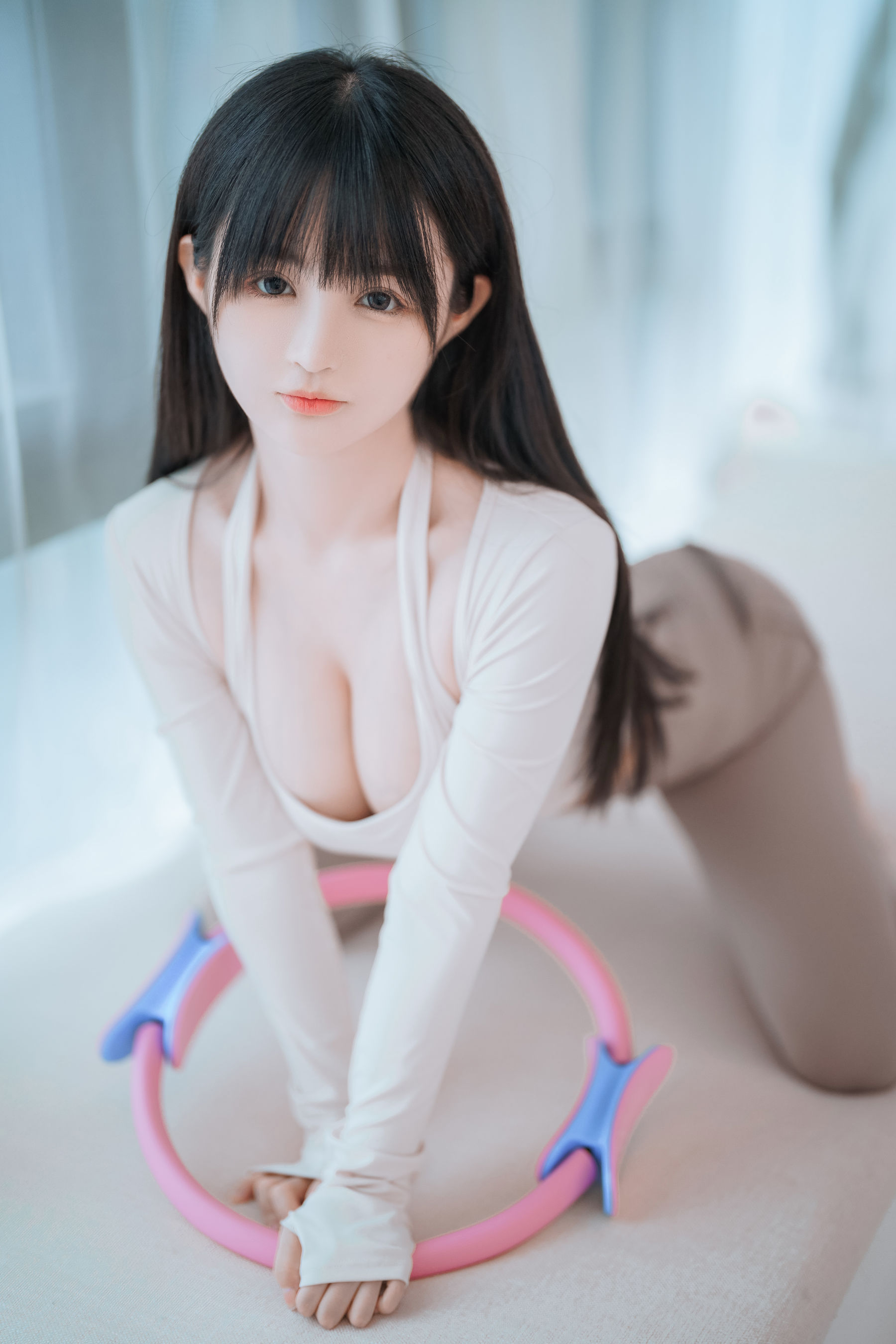 桜井宁宁 – 瑜伽妹妹 Cosplay-第4张