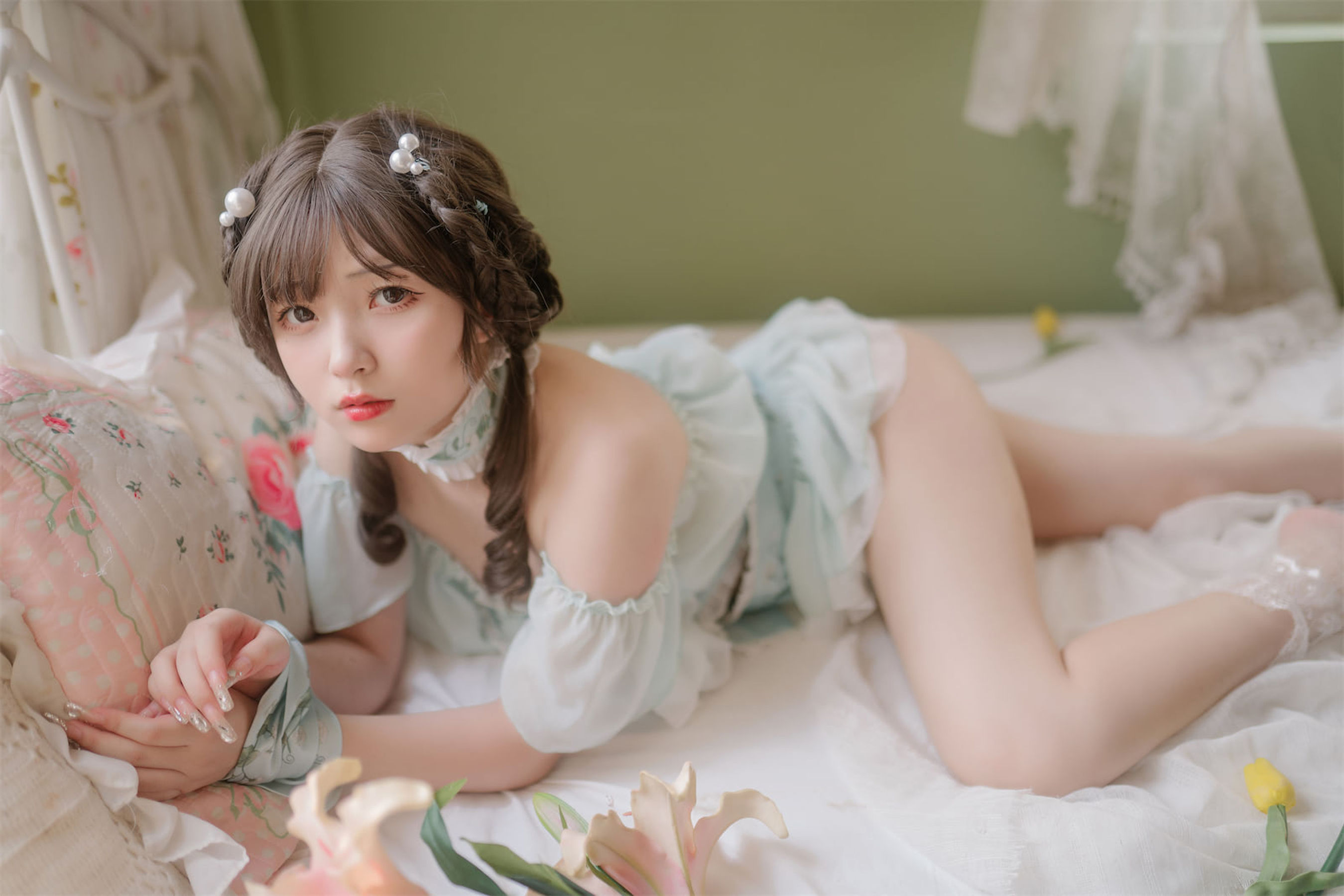 花铃 – 豌豆公主仆 Cosplay-第65张
