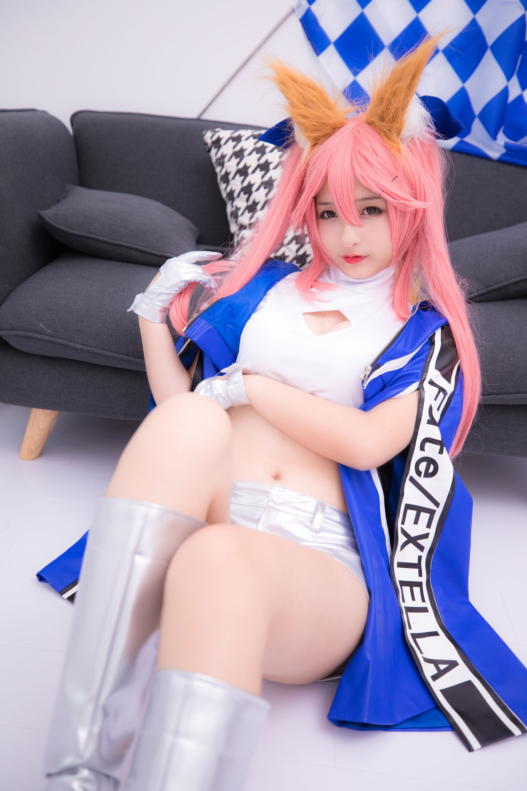 [萝莉COS] 神楽板真冬 目標はあなた、エンジン全開！！ Cosplay-第89张