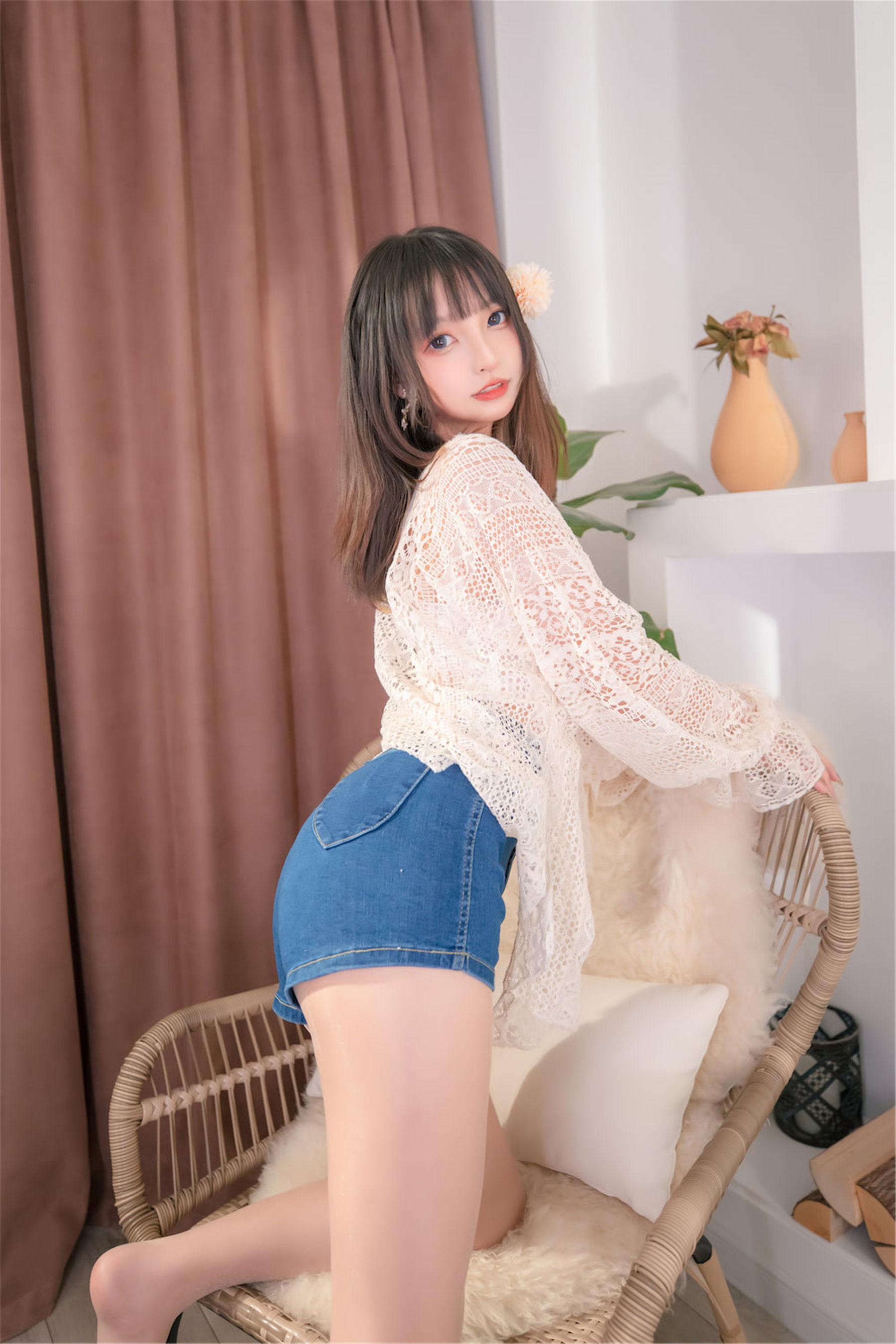 萝莉神楽板真冬之牛仔狂热 Cosplay-第6张