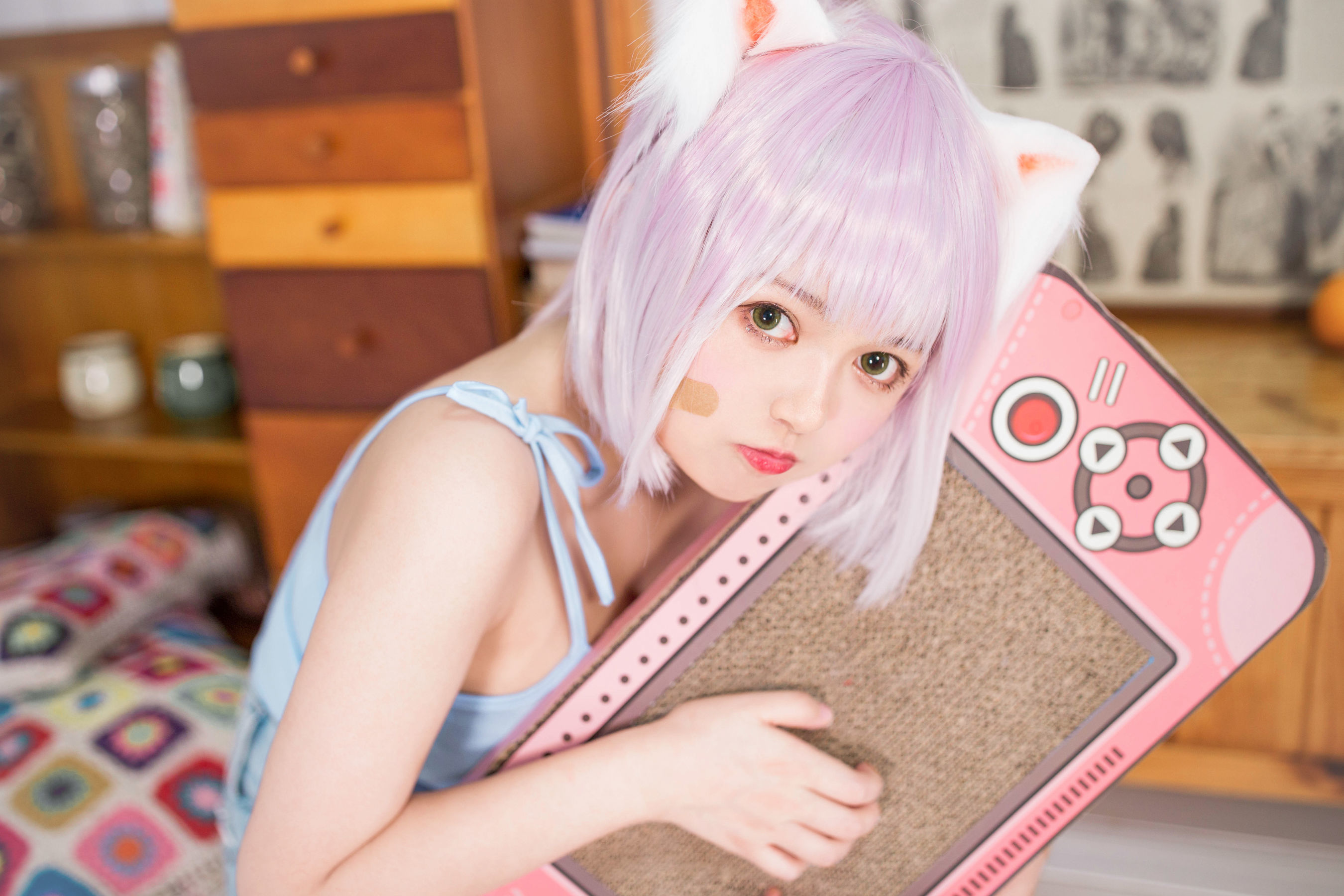 大眼萌妹黑猫猫OvO – 养猫小课堂 Cosplay-第6张