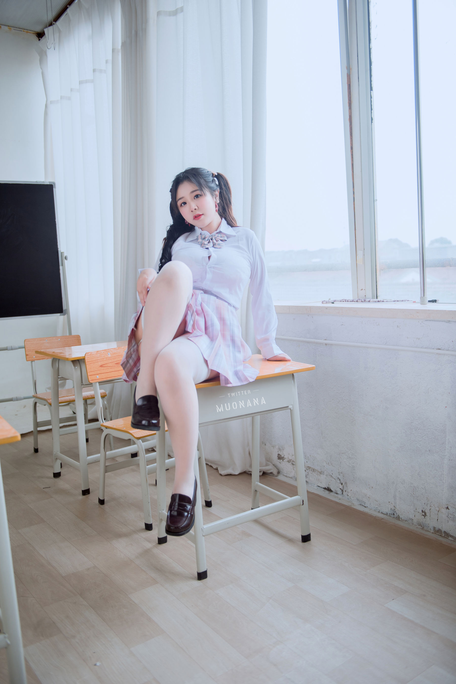 动漫博主穆零Mu0 – 老师学生 Cosplay-第1张