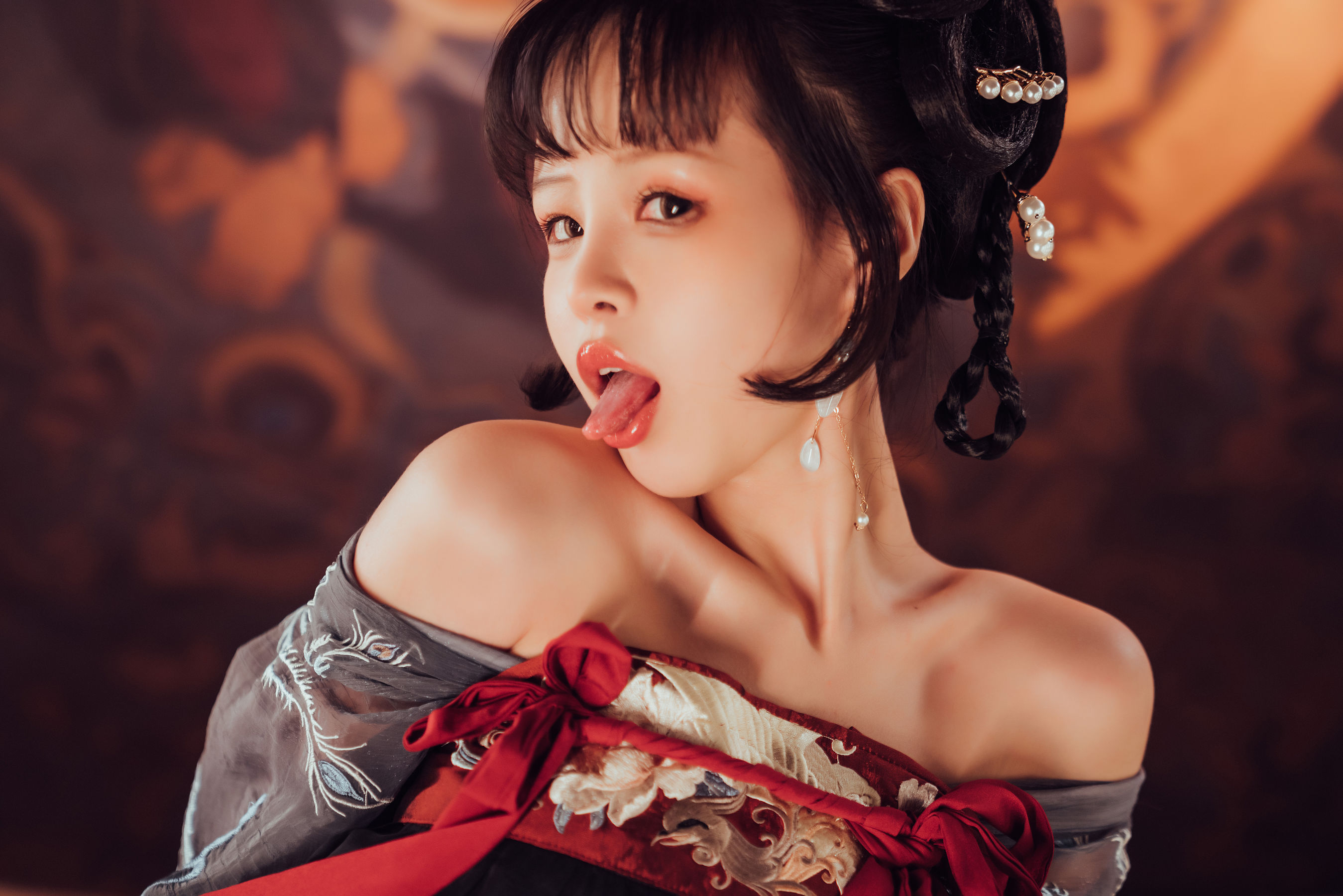 美少女晕崽 – 小琵琶精 Cosplay-第38张