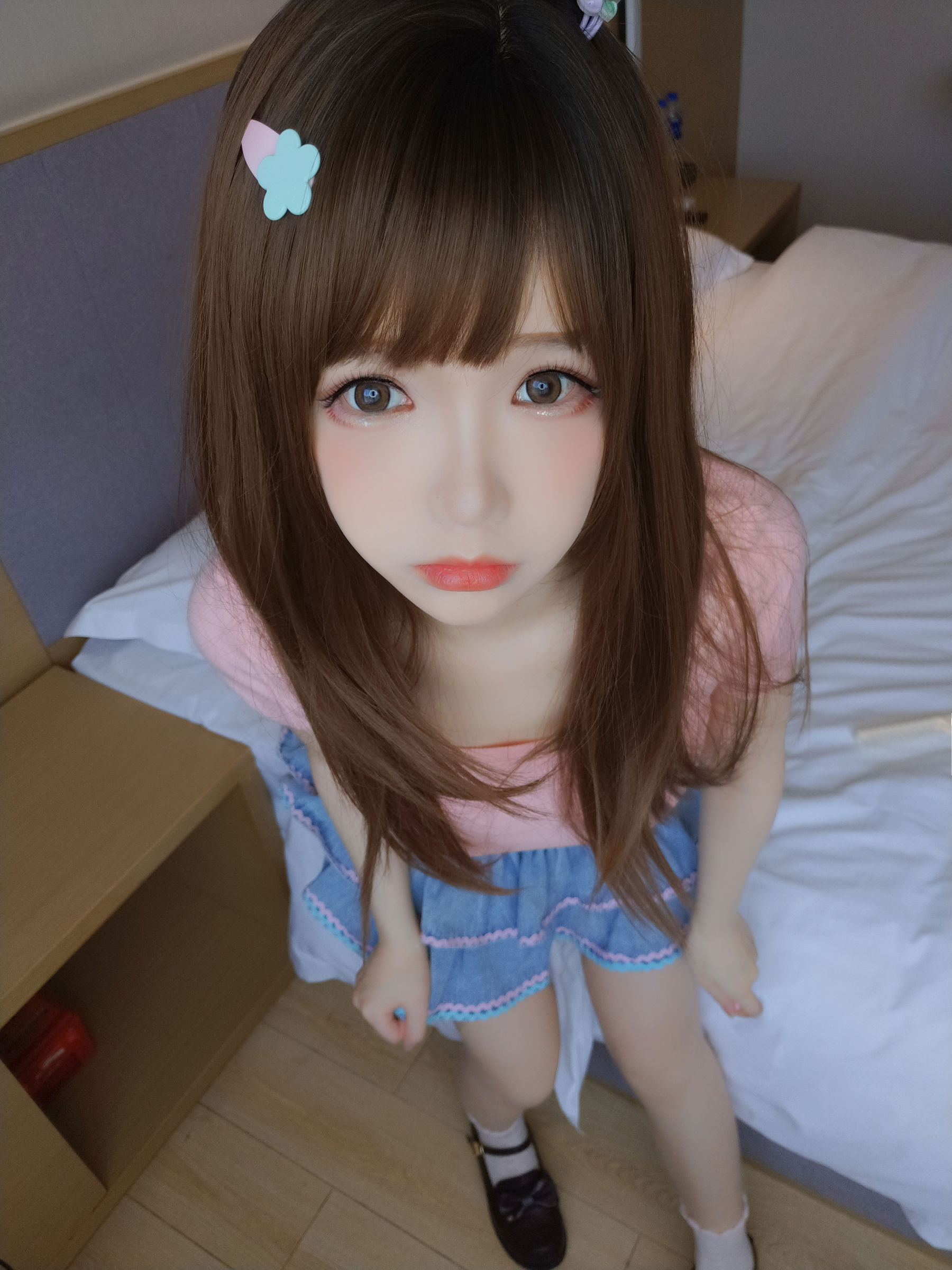 动漫博主雪晴Astra – 短裙妹妹 Cosplay-第2张