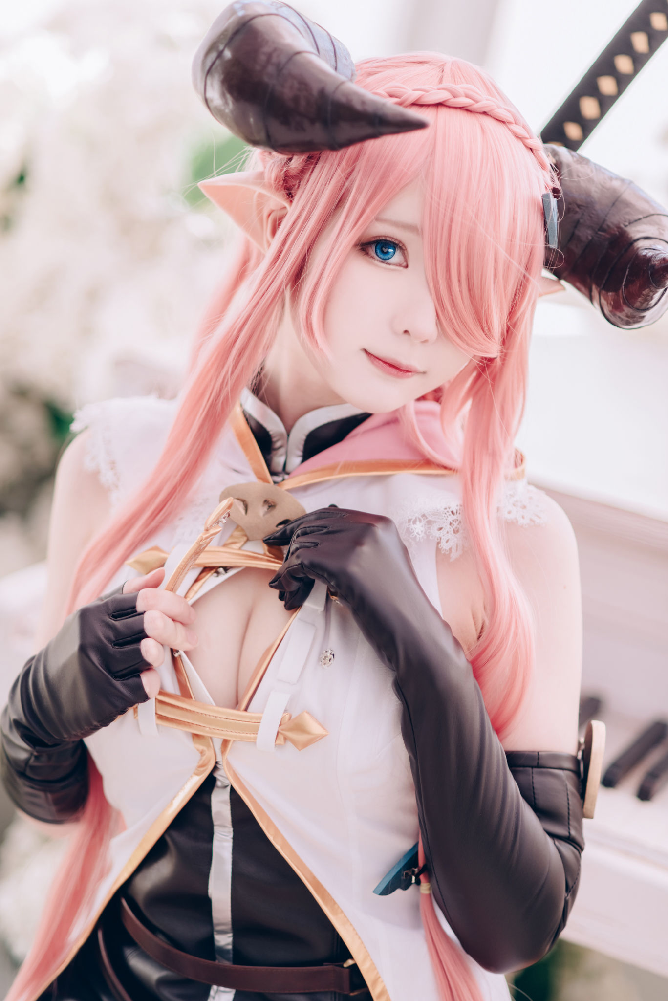 微博妹纸霜月shimo – 碧蓝幻想 娜尔梅亚 Cosplay-第72张