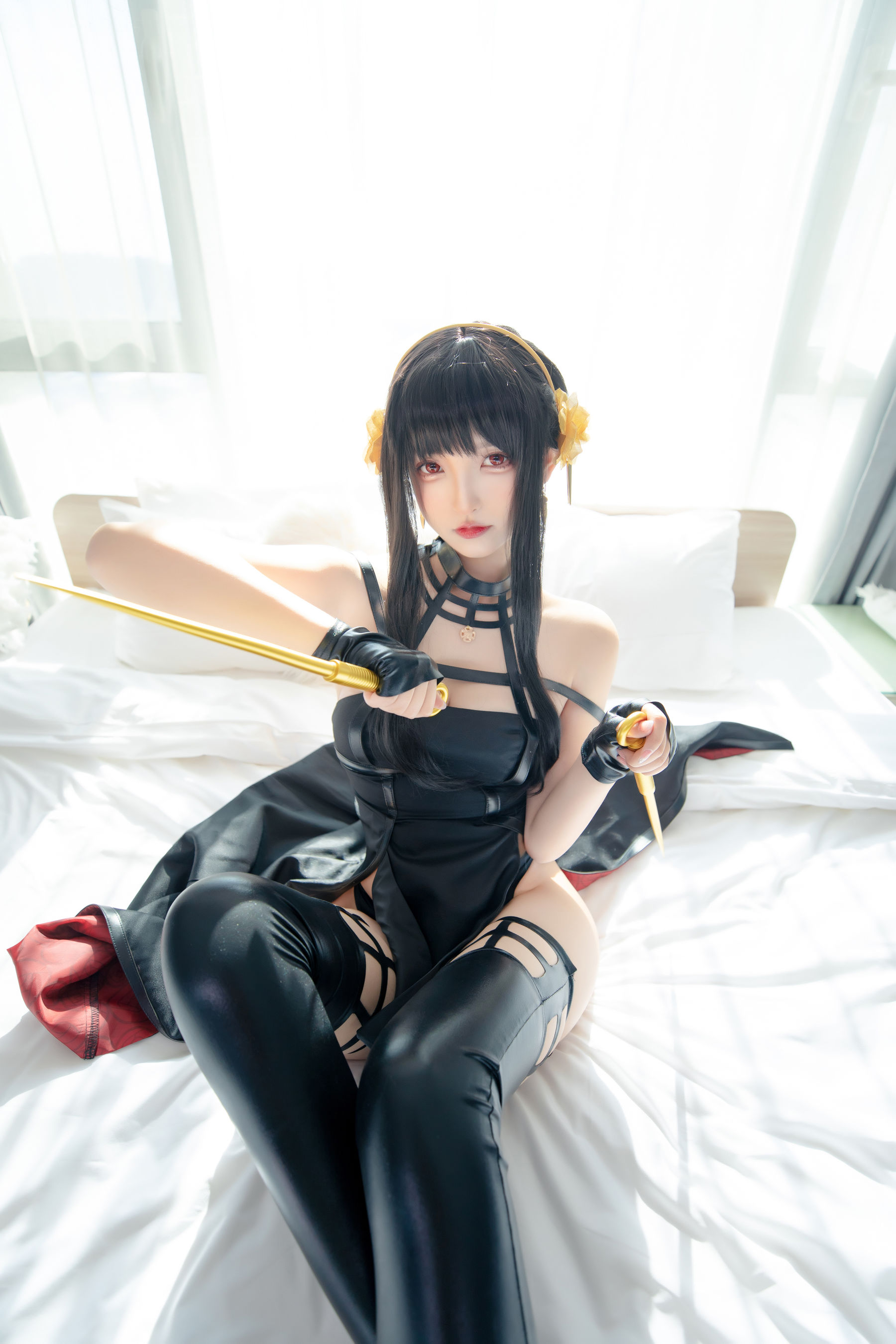萝莉神楽板真冬 之约尔太太 Cosplay-第59张