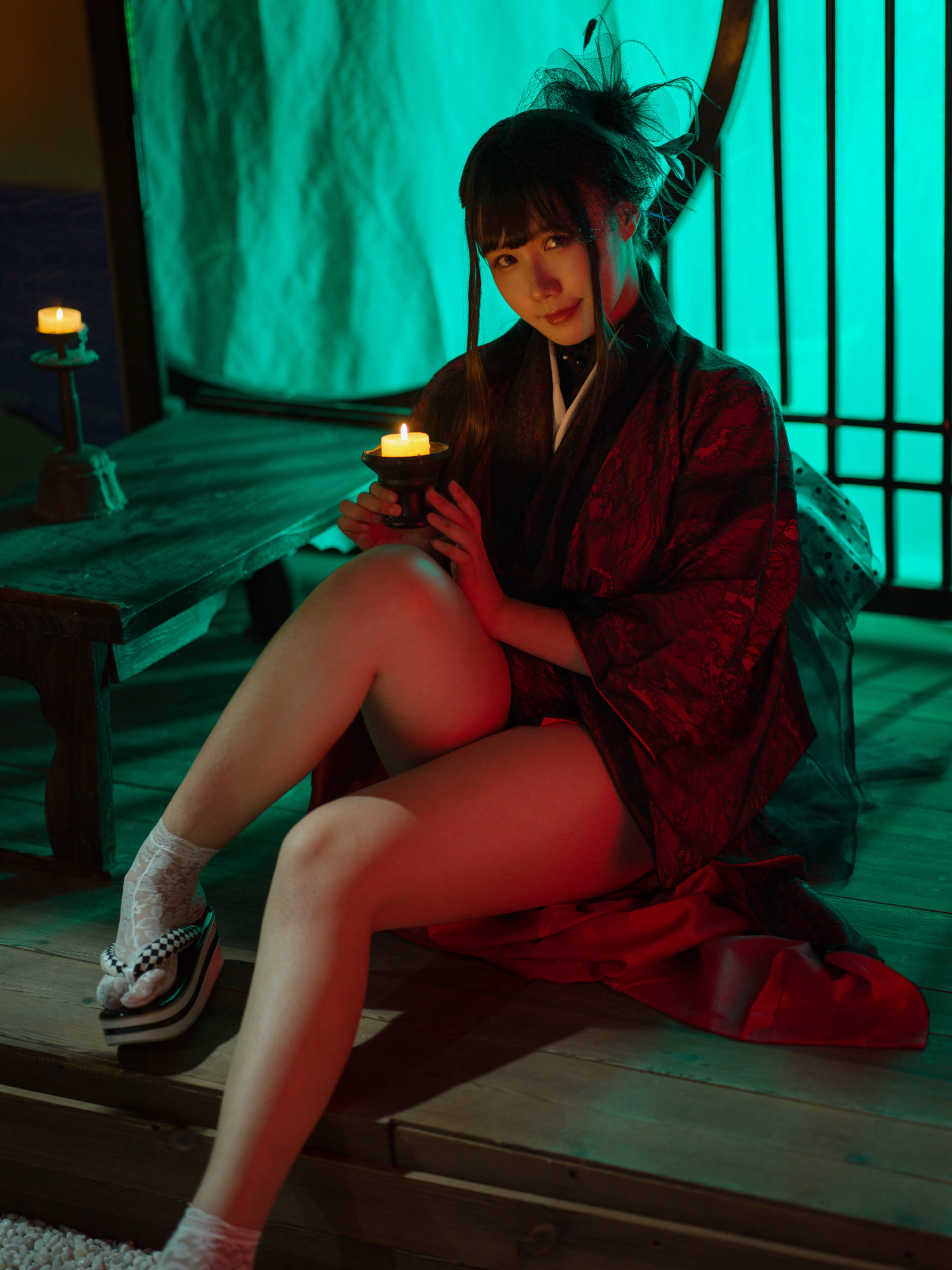 麻花麻花酱 – 兽耳和服 Cosplay-第89张