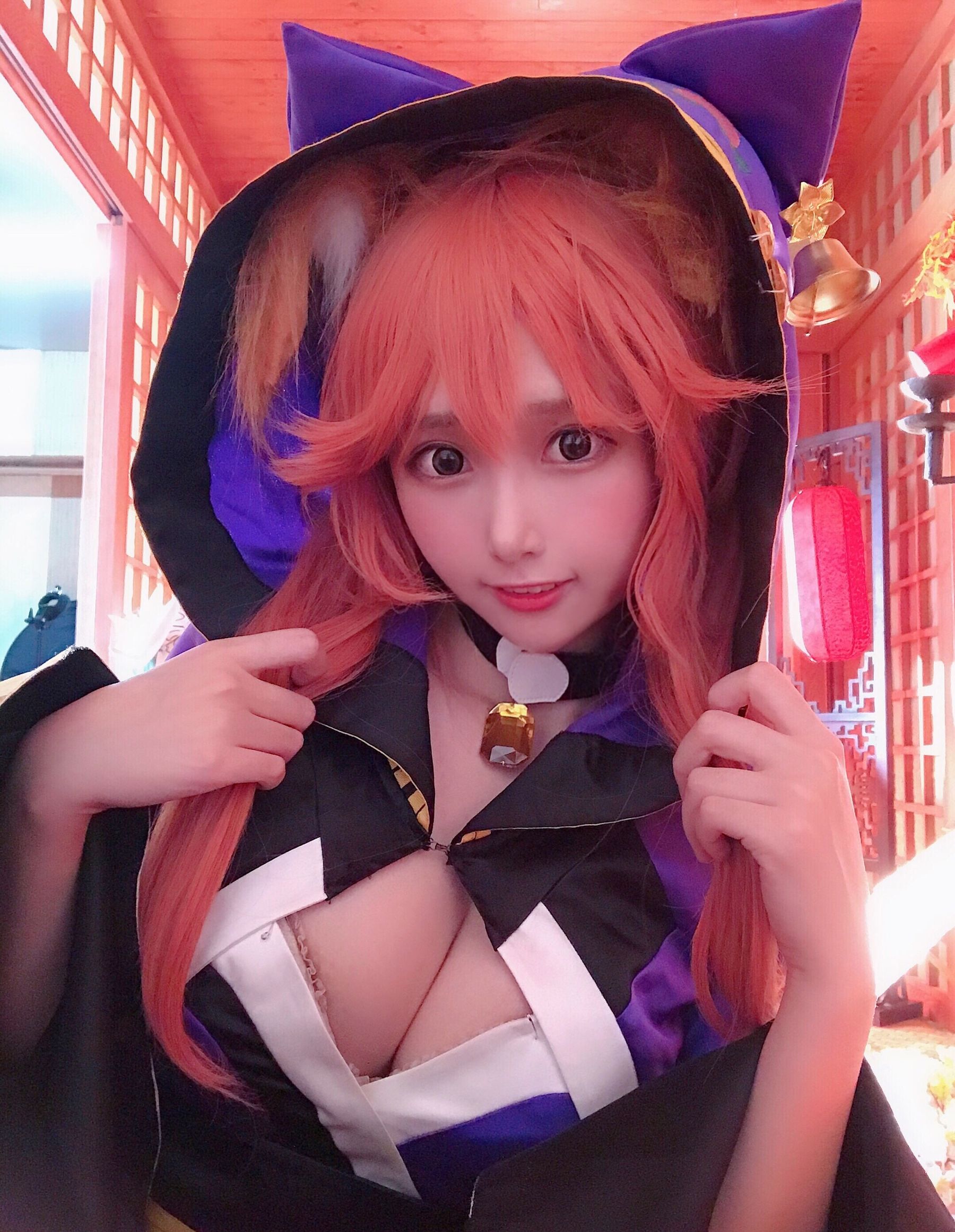 凛子酱 – 玉藻前 忠犬 Cosplay-第14张