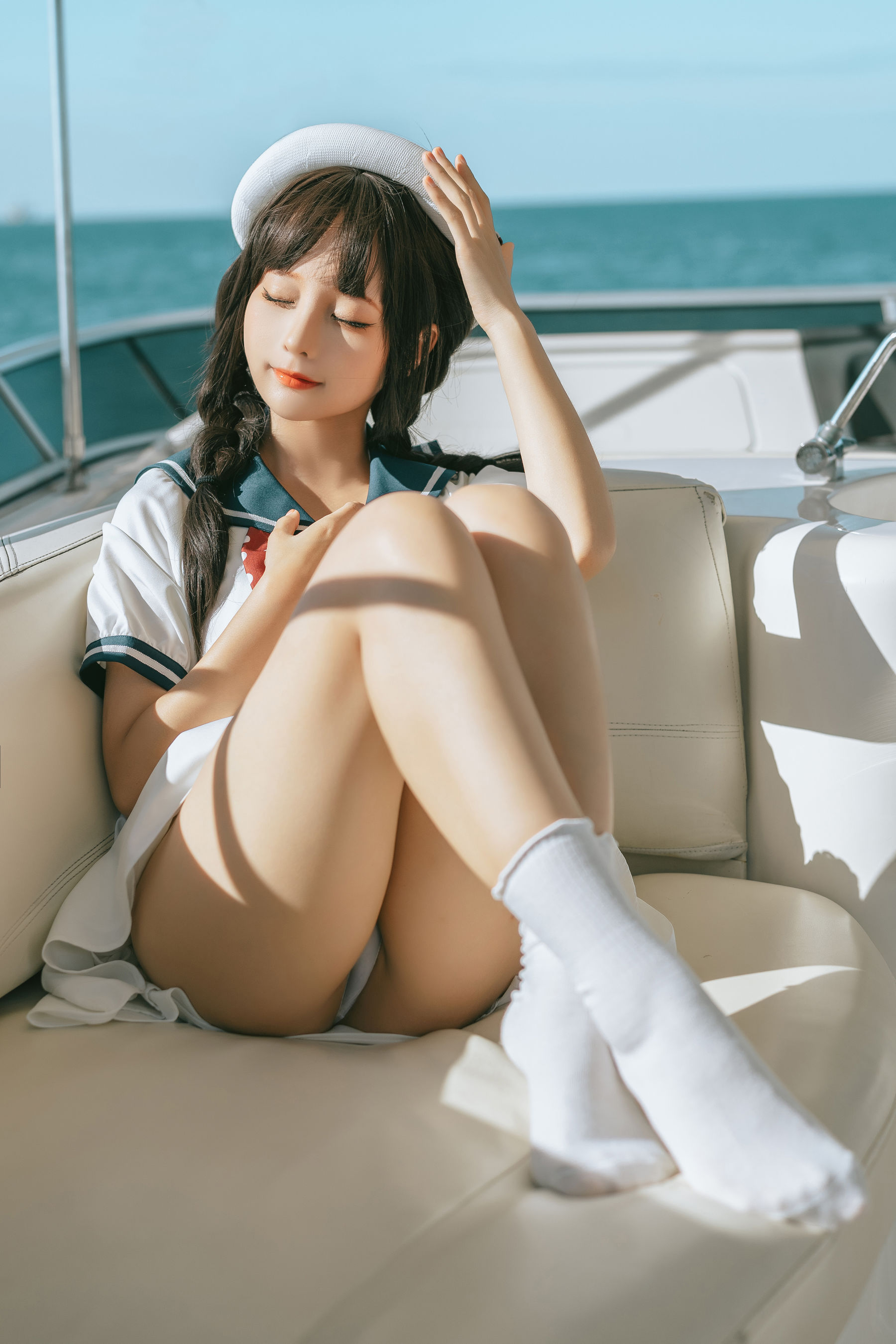 动漫博主蠢沫沫 – 水手日记（绅士版） Cosplay-第18张