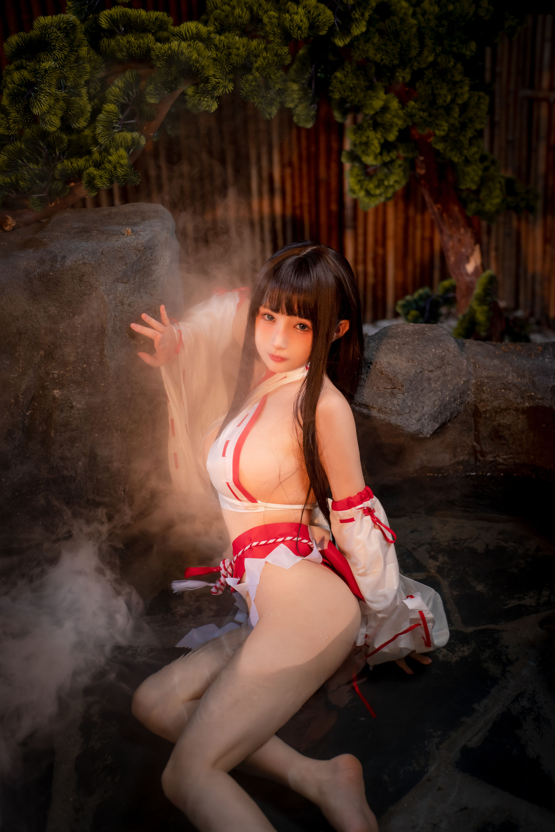 桜井宁宁 – 纯洁巫女 Cosplay-第15张
