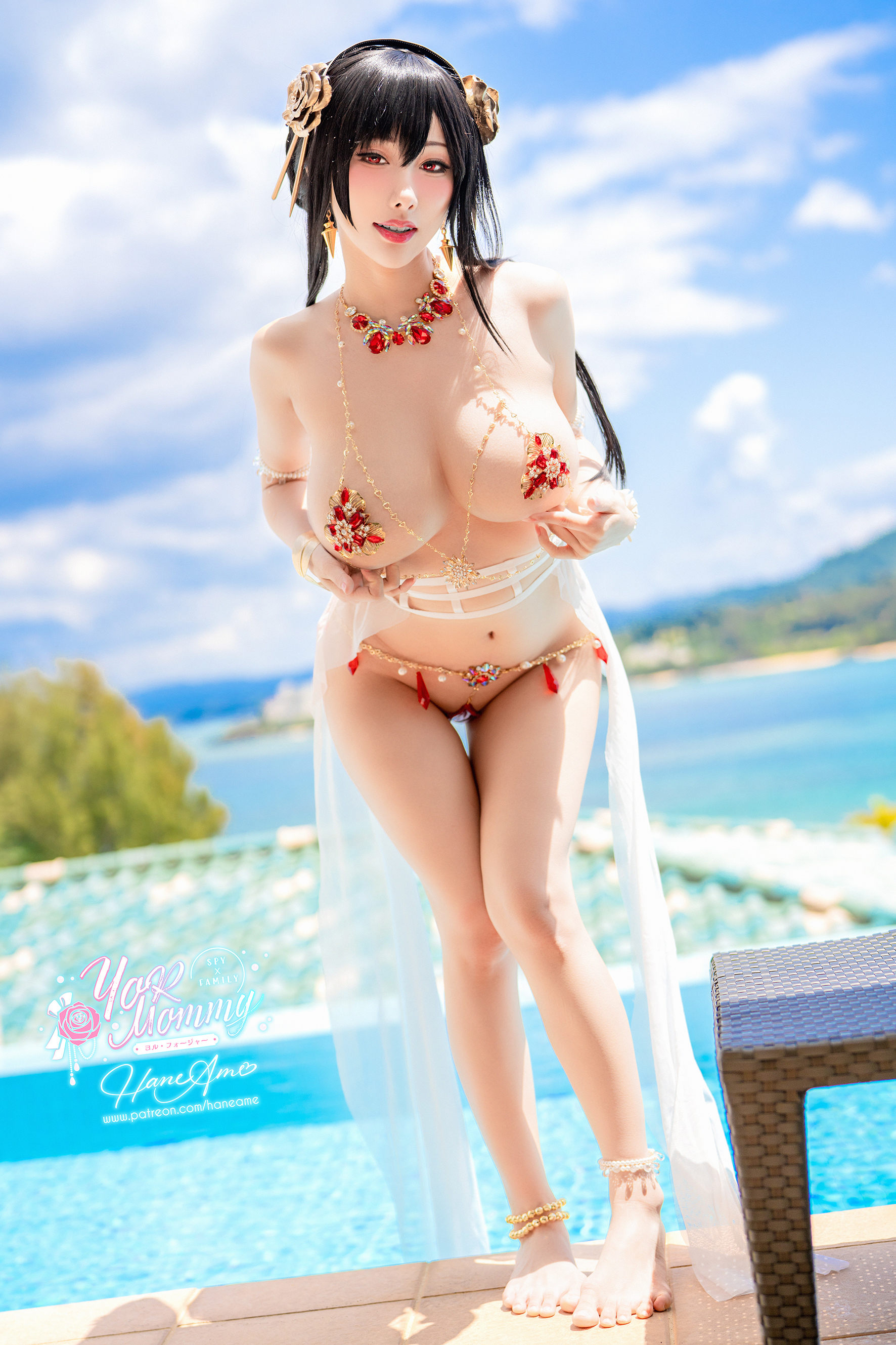 Hane Ame 雨波写真 – 約兒 沖繩夏日寫真書 Cosplay-第65张