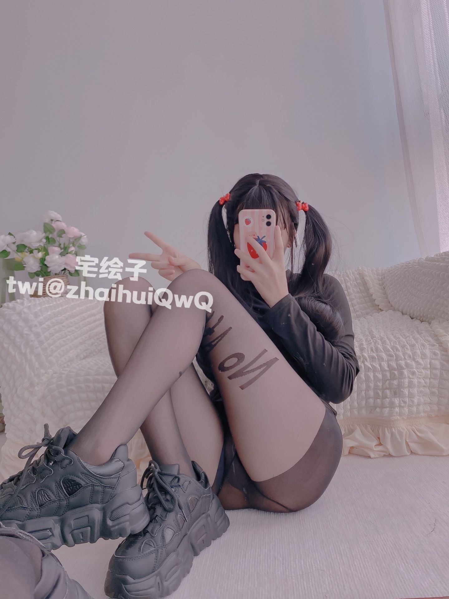 二阶堂 – 黑丝 Cosplay-第51张