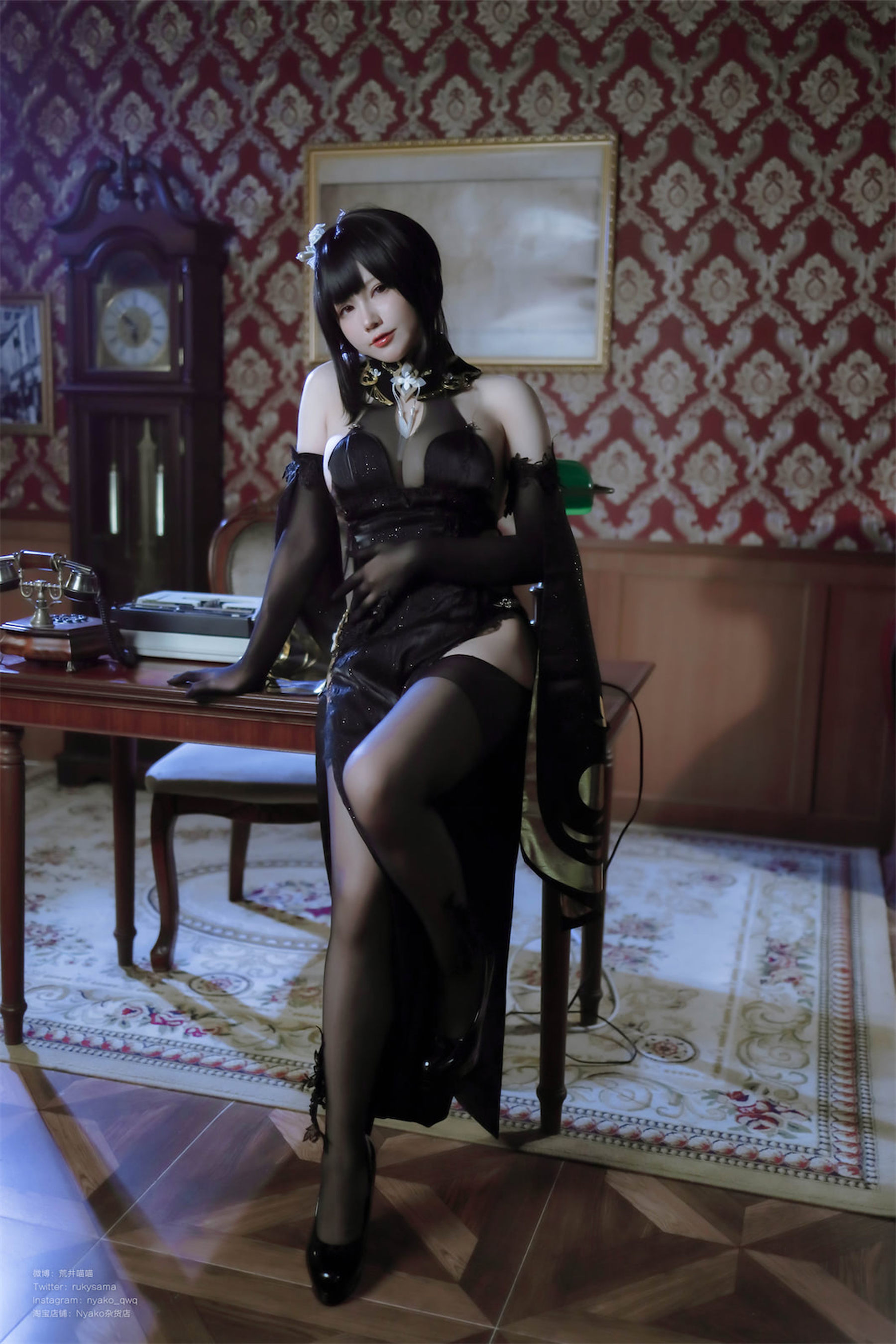 Nyako喵子 – 碧蓝航线镇海 Cosplay-第41张