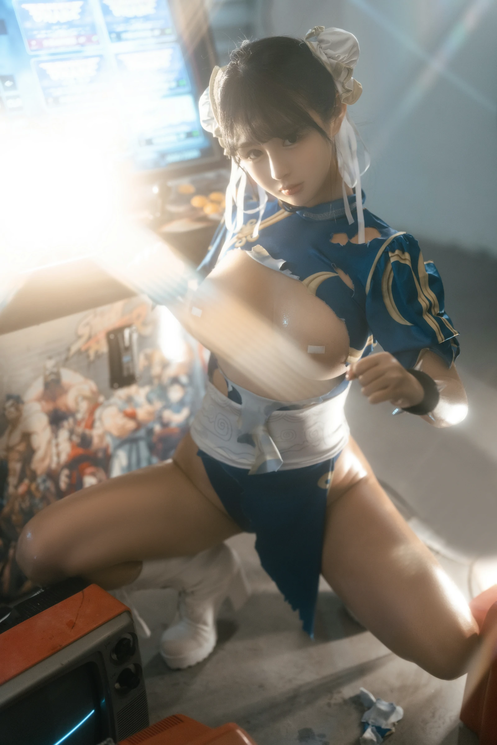 桜井宁宁 – 电玩春丽 Cosplay-第24张