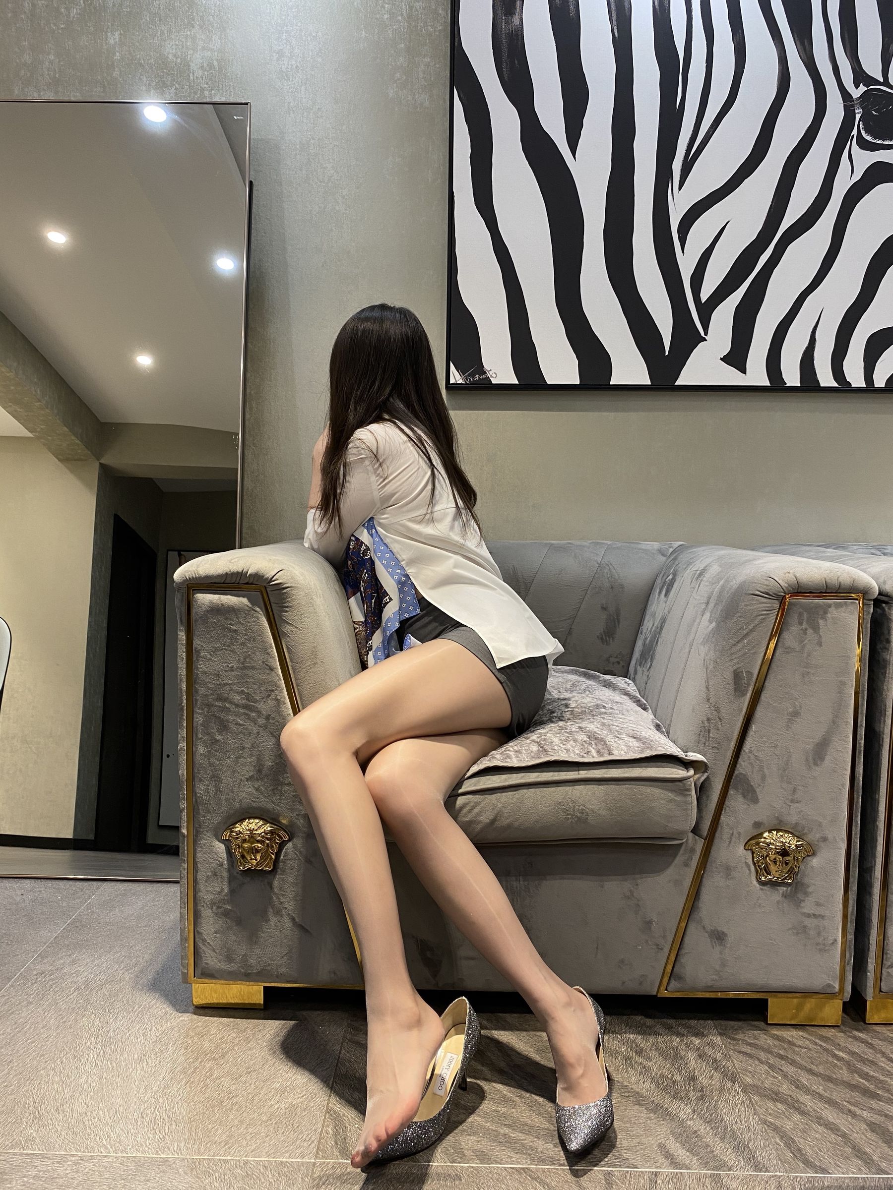 丝足博主麋鹿_Monroe 2020.09.04 恋恋风尘 Cosplay-第45张