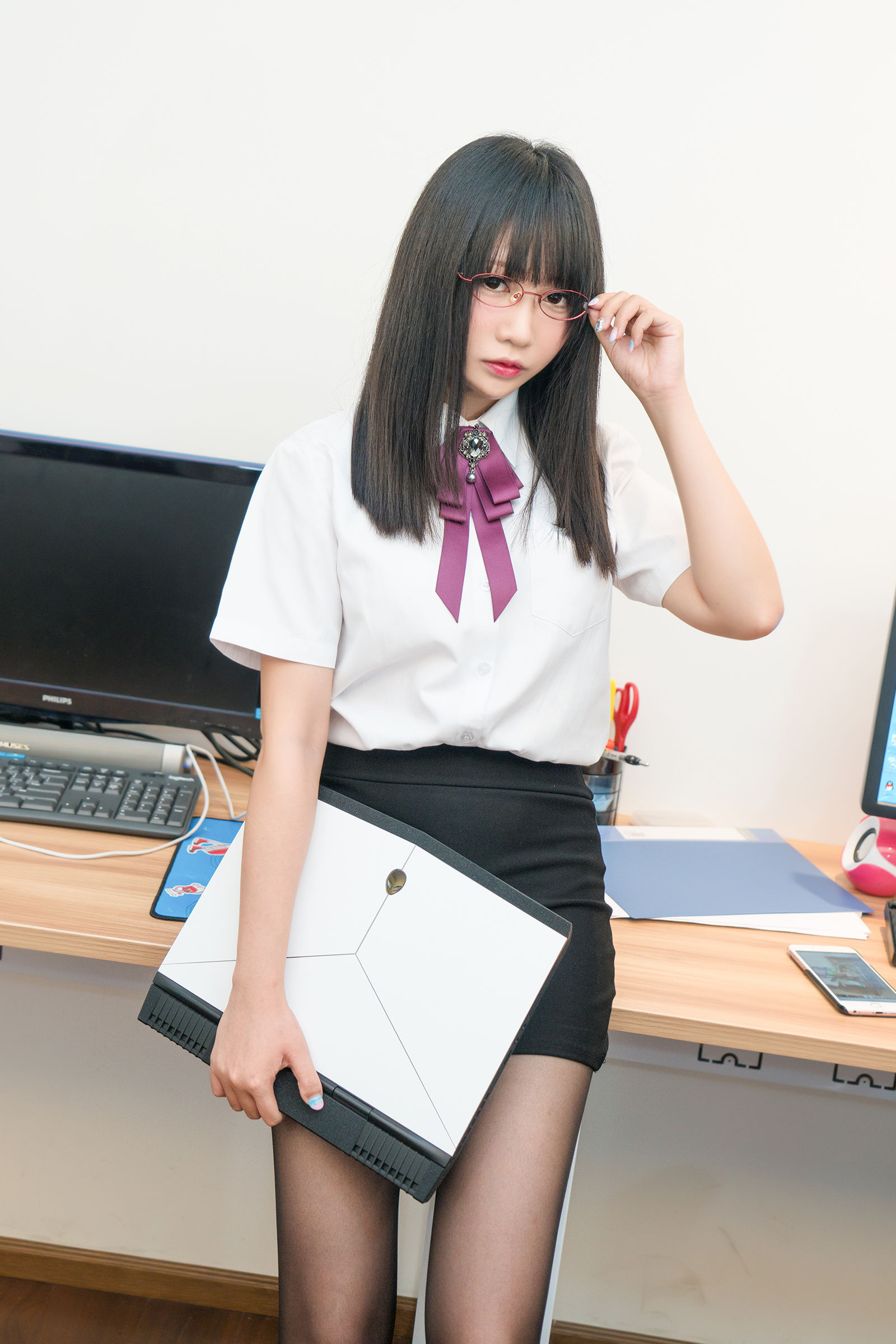 銘銘Kizami 前辈S大课堂 Cosplay-第33张