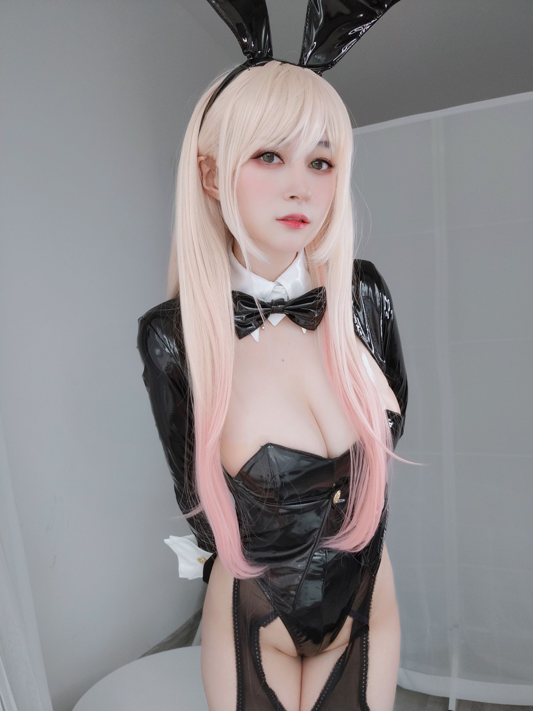 Coser小姐姐白银 – 喜多川海梦 兔女郎 Cosplay-第10张