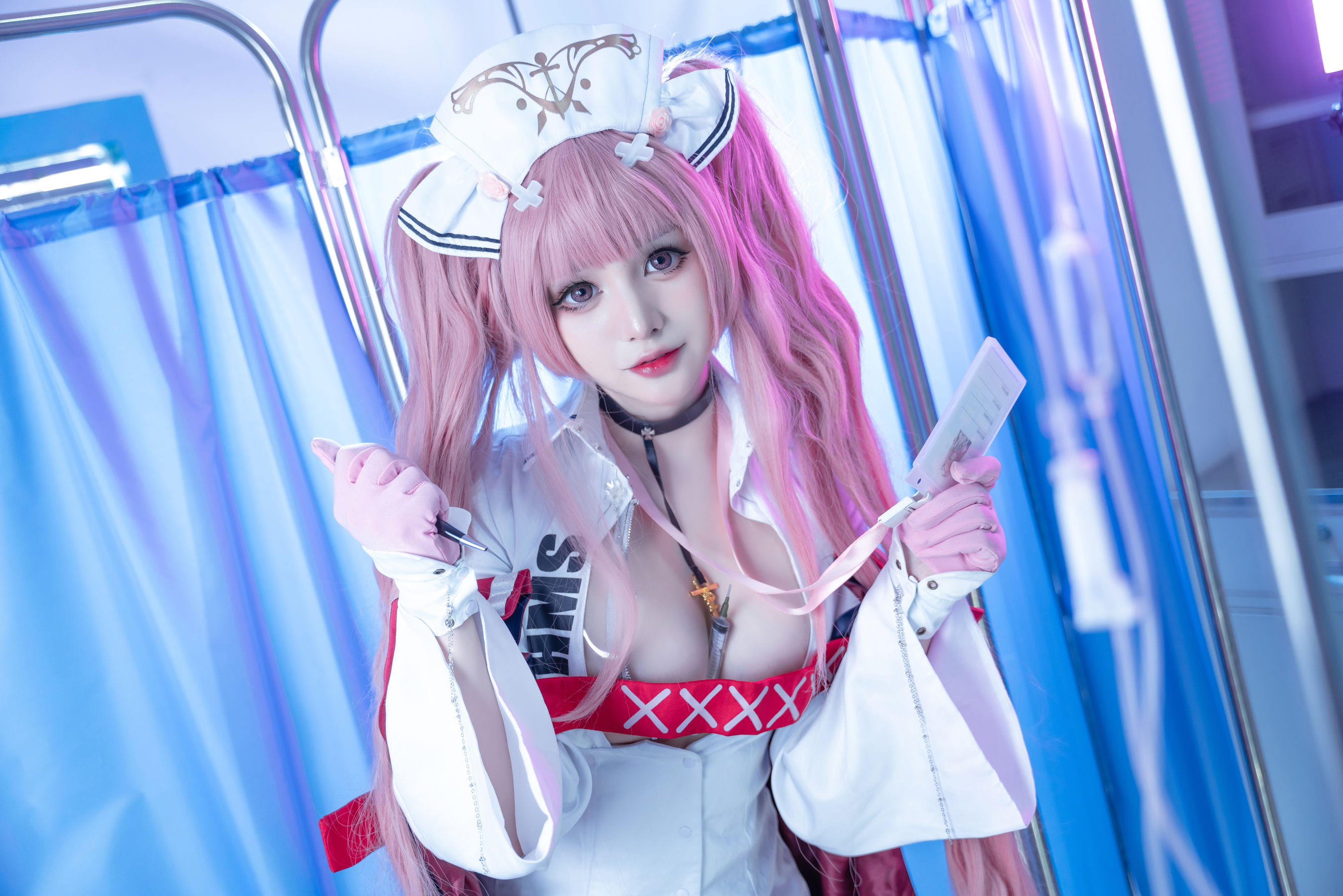 Shiroi_白井茶茶 – 碧蓝航线 英仙座护士 Cosplay-第11张