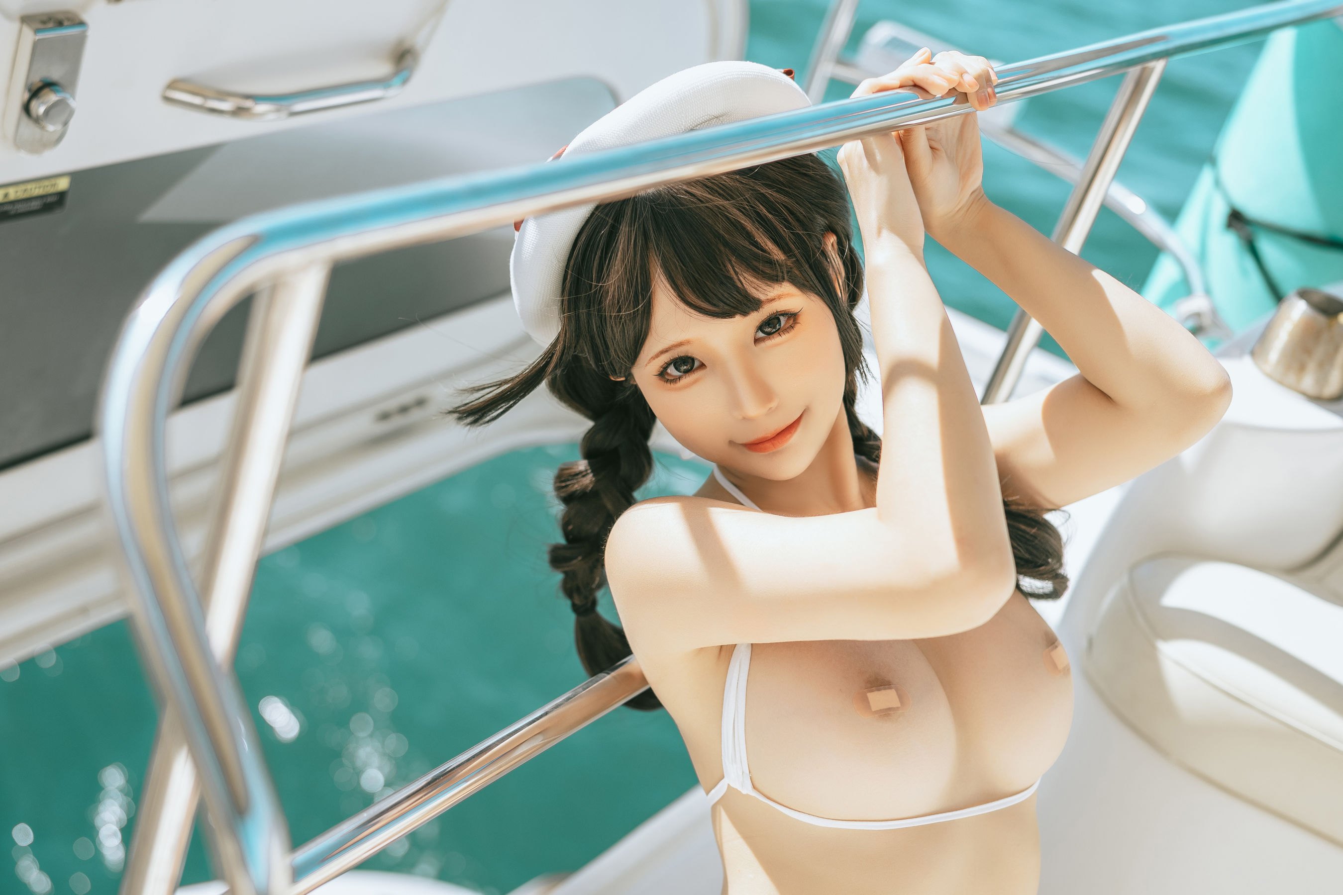 动漫博主蠢沫沫 – 水手日记（绅士版） Cosplay-第51张