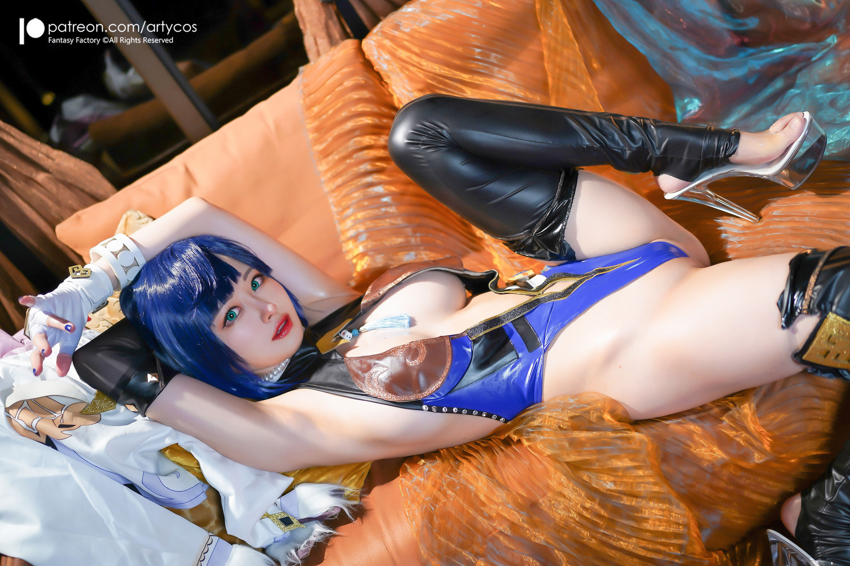 COS妹子Arty亞緹 – Genshin Yelan Cosplay-第17张