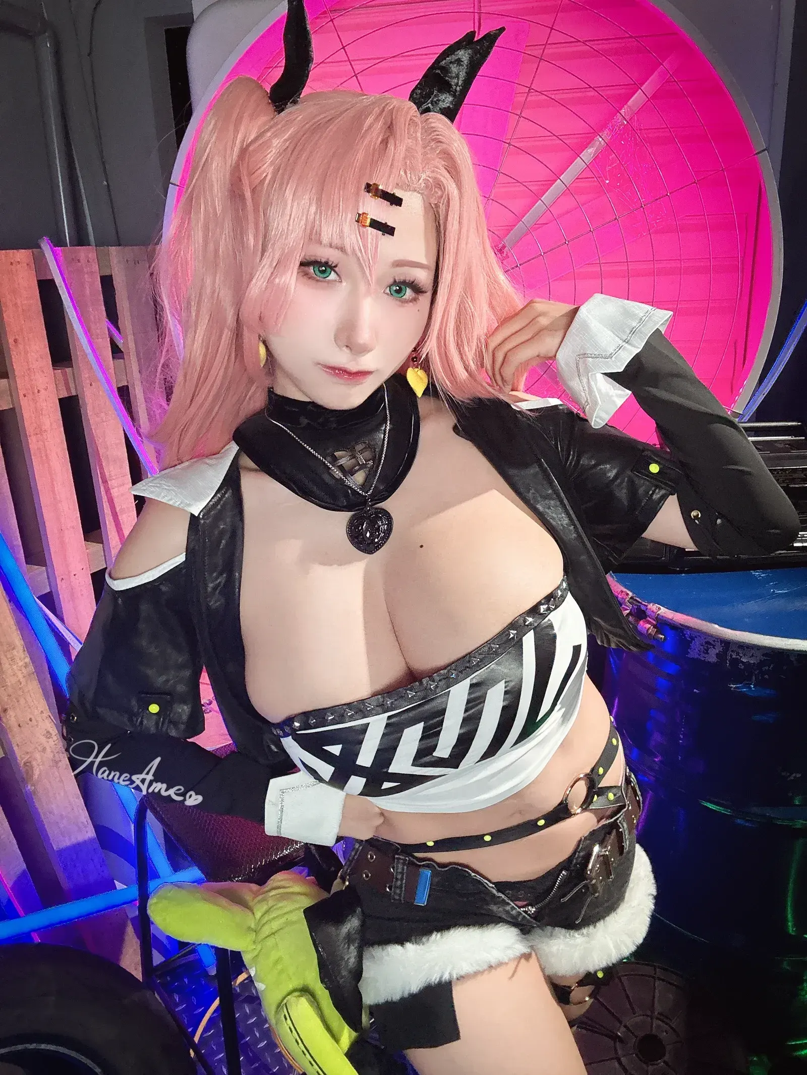 雨波_HaneAme – 绝区零 – 狡兔妮可 Cosplay-第19张