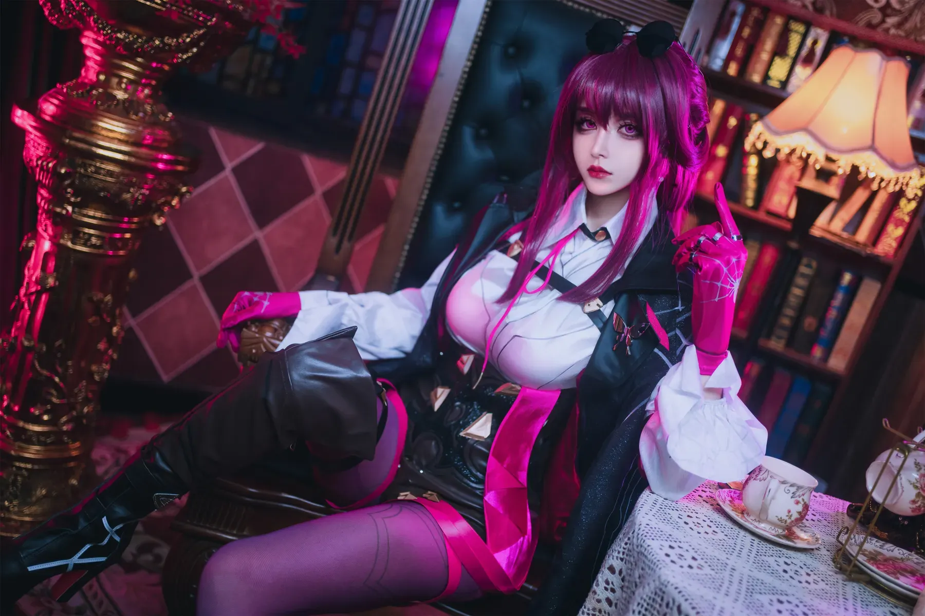 鹿八岁baby – 崩坏∶星穹铁道 卡芙卡 Cosplay-第58张