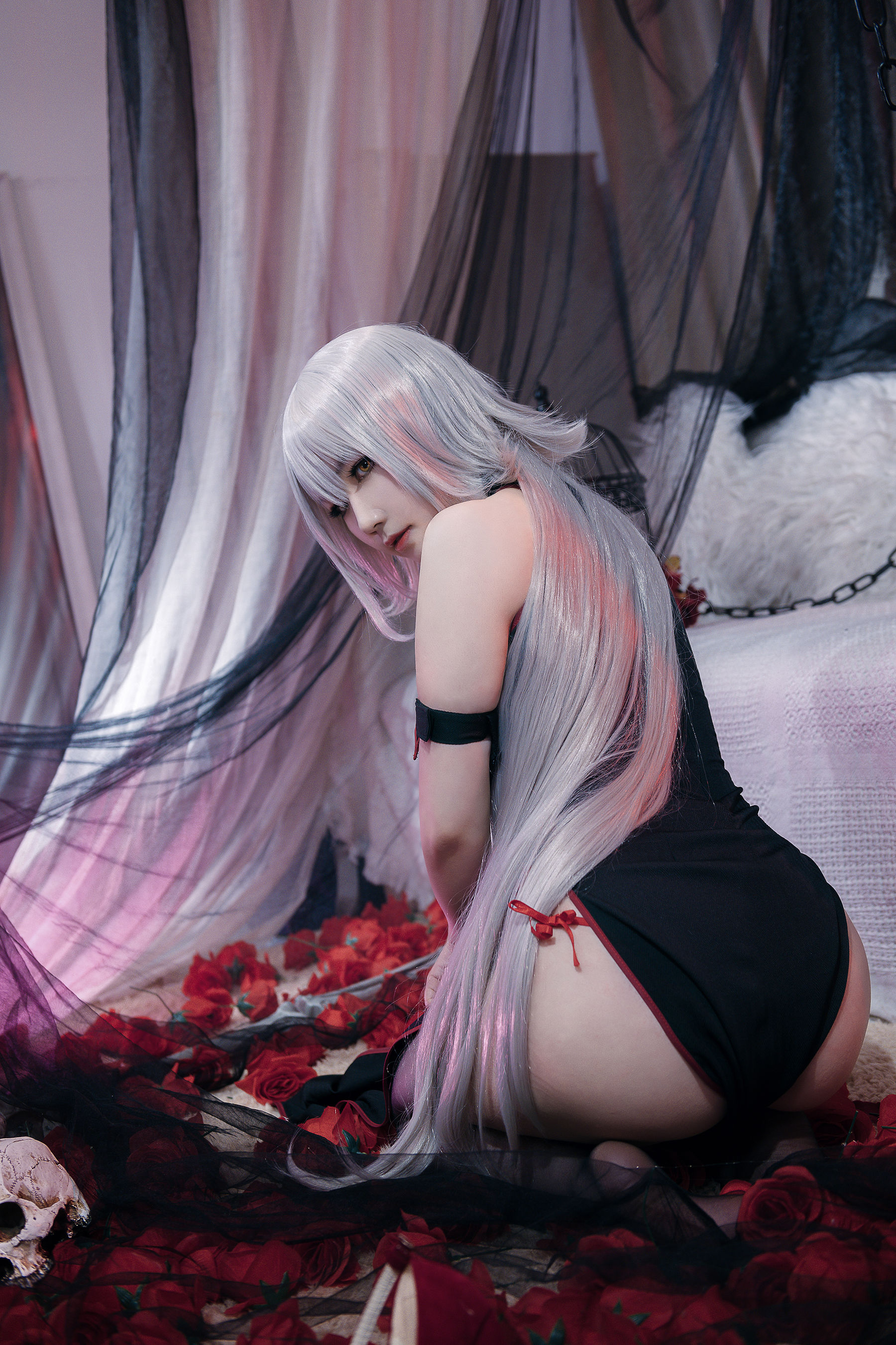 微肉感萌妹是本末末 – 贞德 Cosplay-第4张