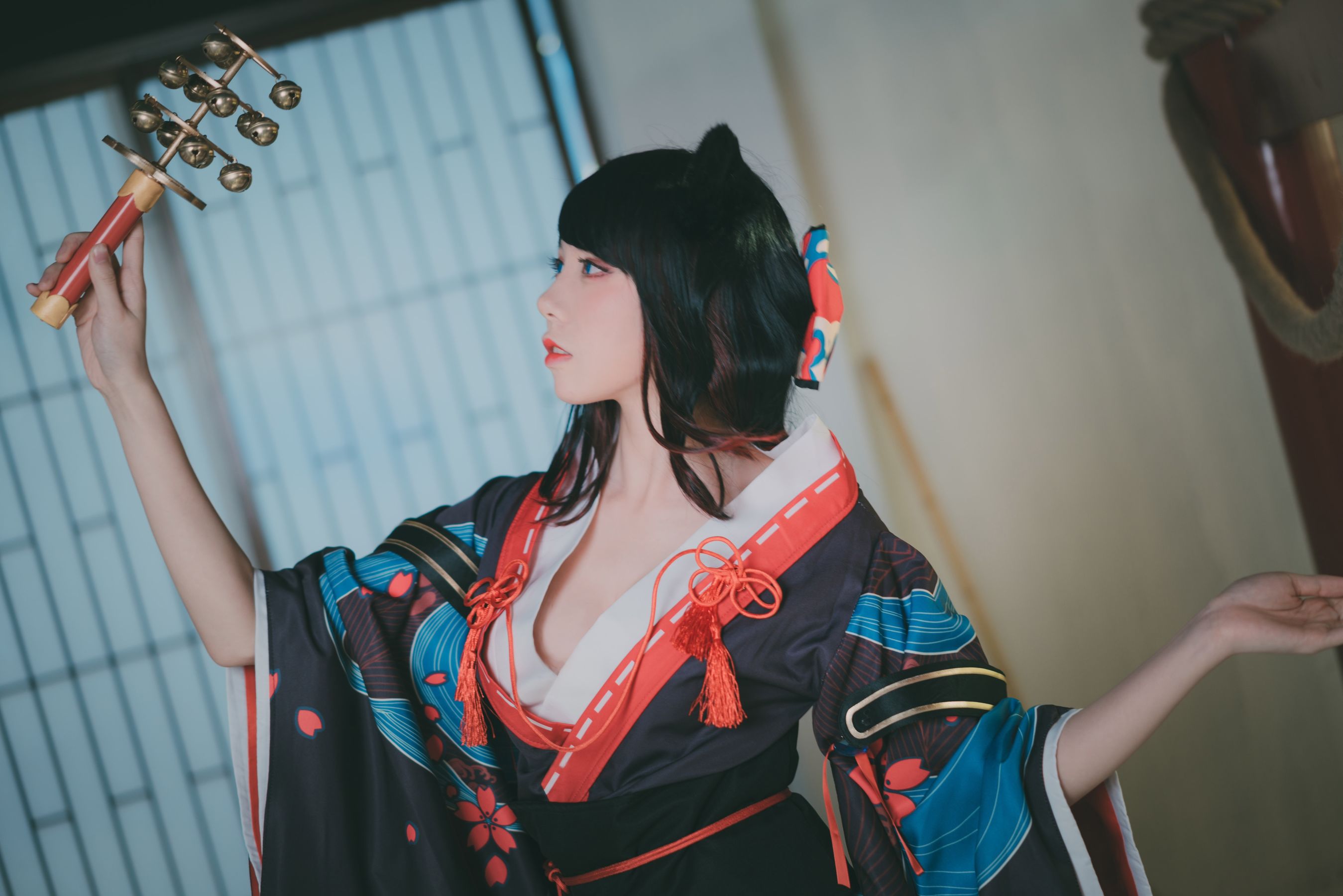 萝莉美女犬神洛洛子 碧蓝航线 Cosplay-第1张