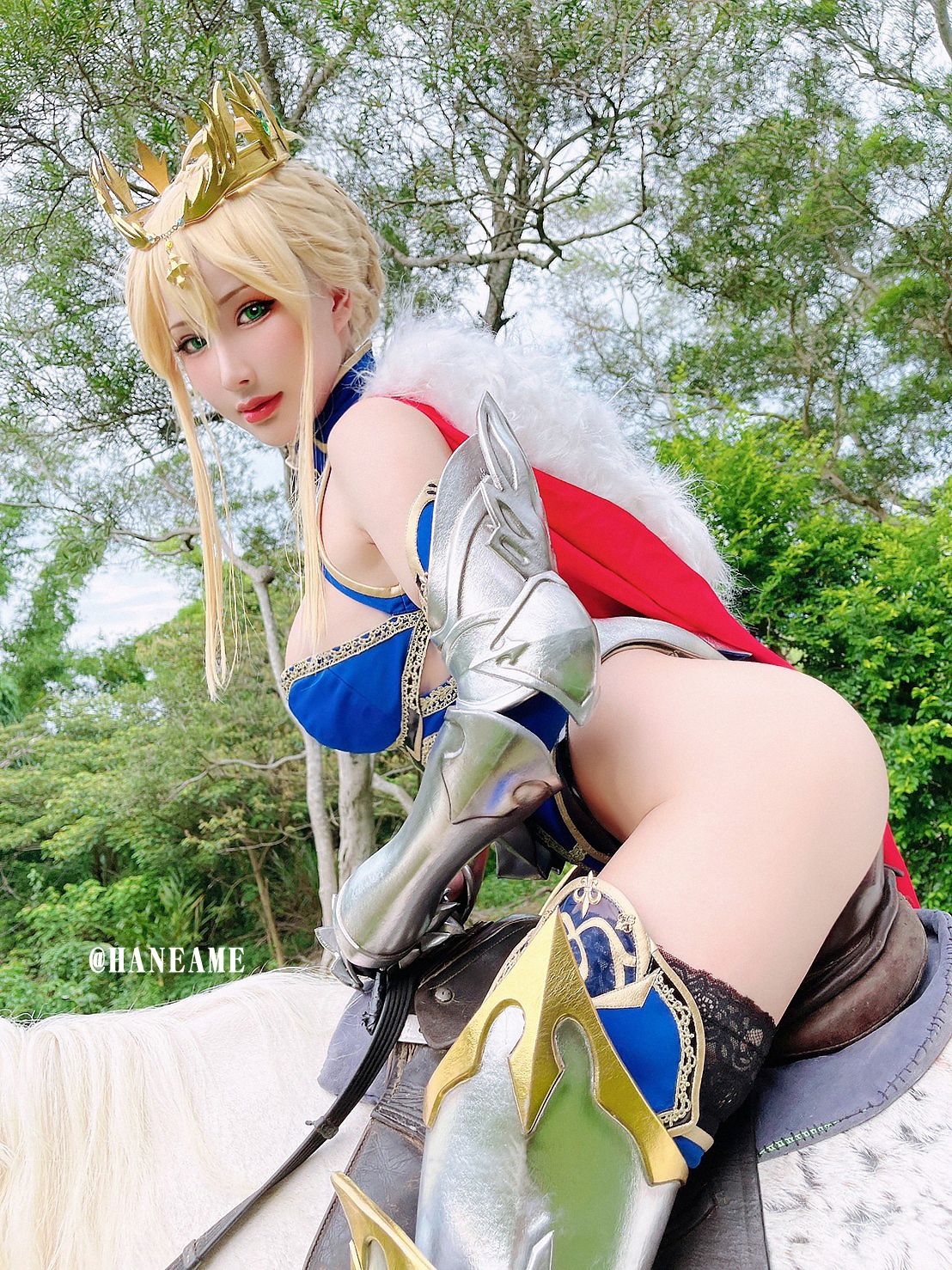 Hane Ame 雨波写真 – ARTORIA LANCER Photobook (FGO) – 1 Cosplay-第65张