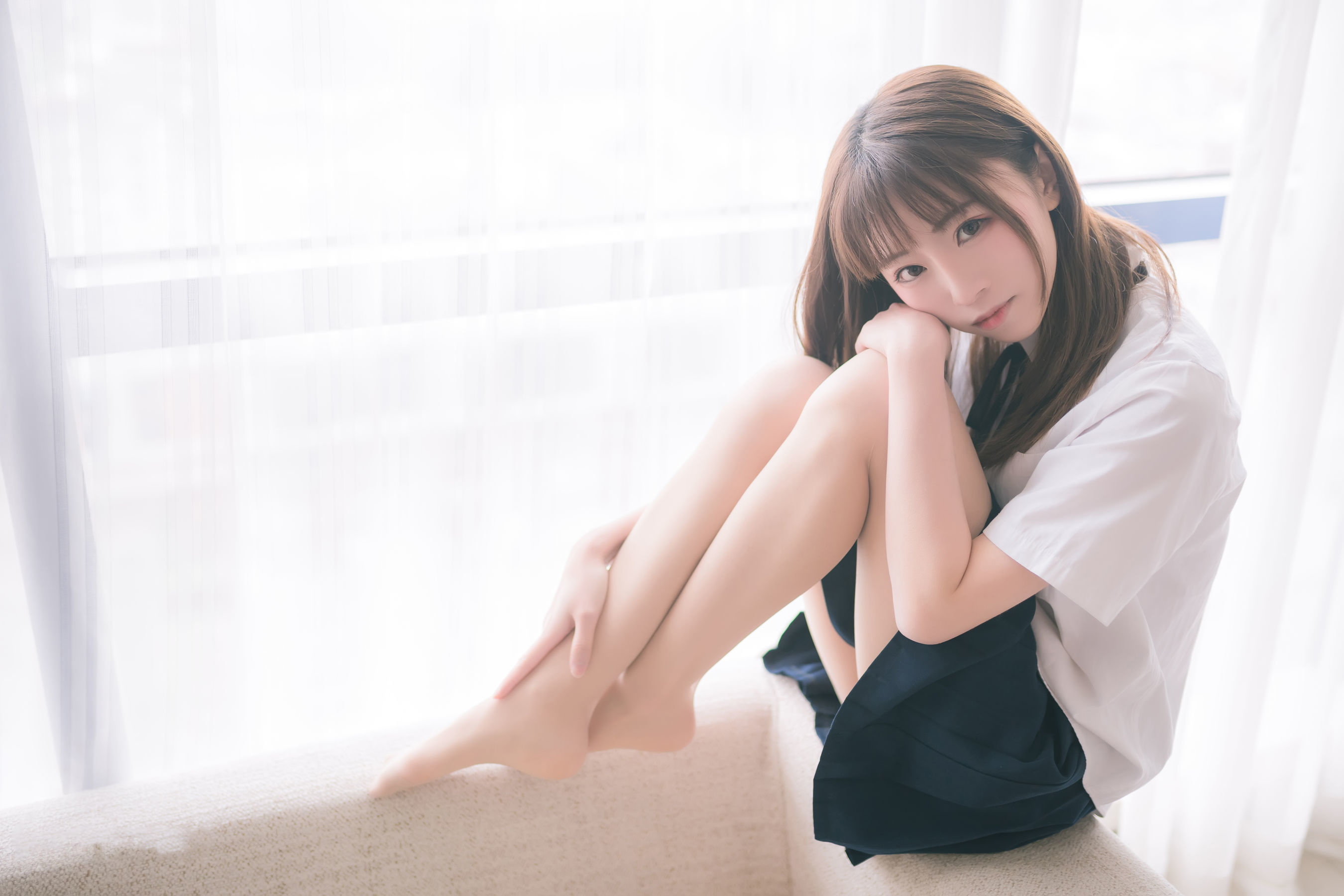 动漫博主Kitaro_绮太郎 – JK小姐姐 Cosplay-第38张
