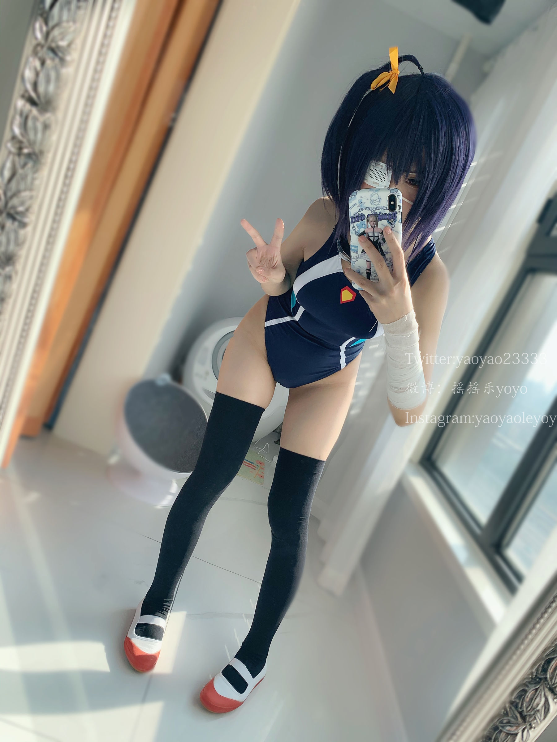 萌妹子Coser摇摇乐yoyo 六花 Cosplay-第23张