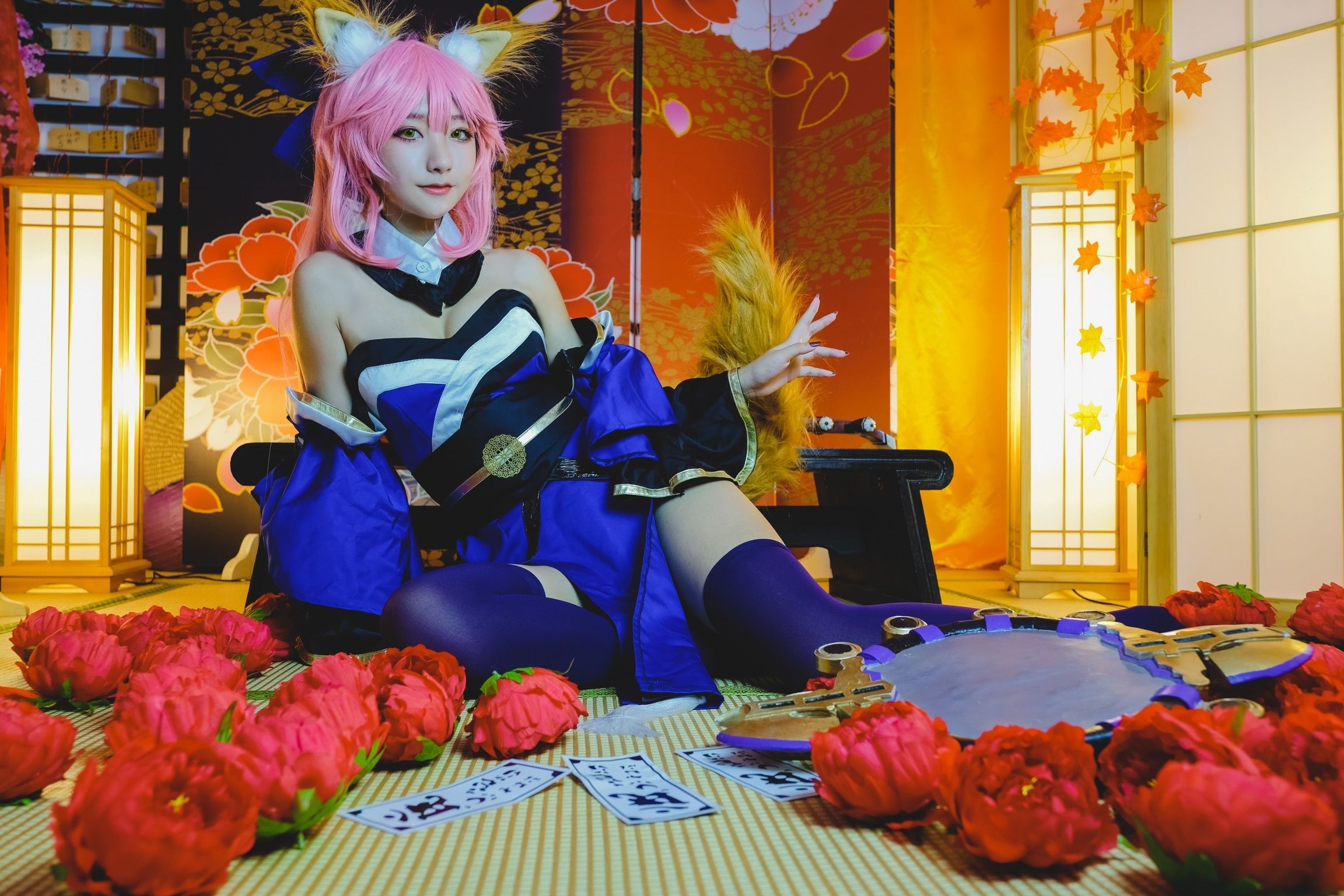 Roroki骷髅姫 – 玉藻の前 Cosplay-第17张