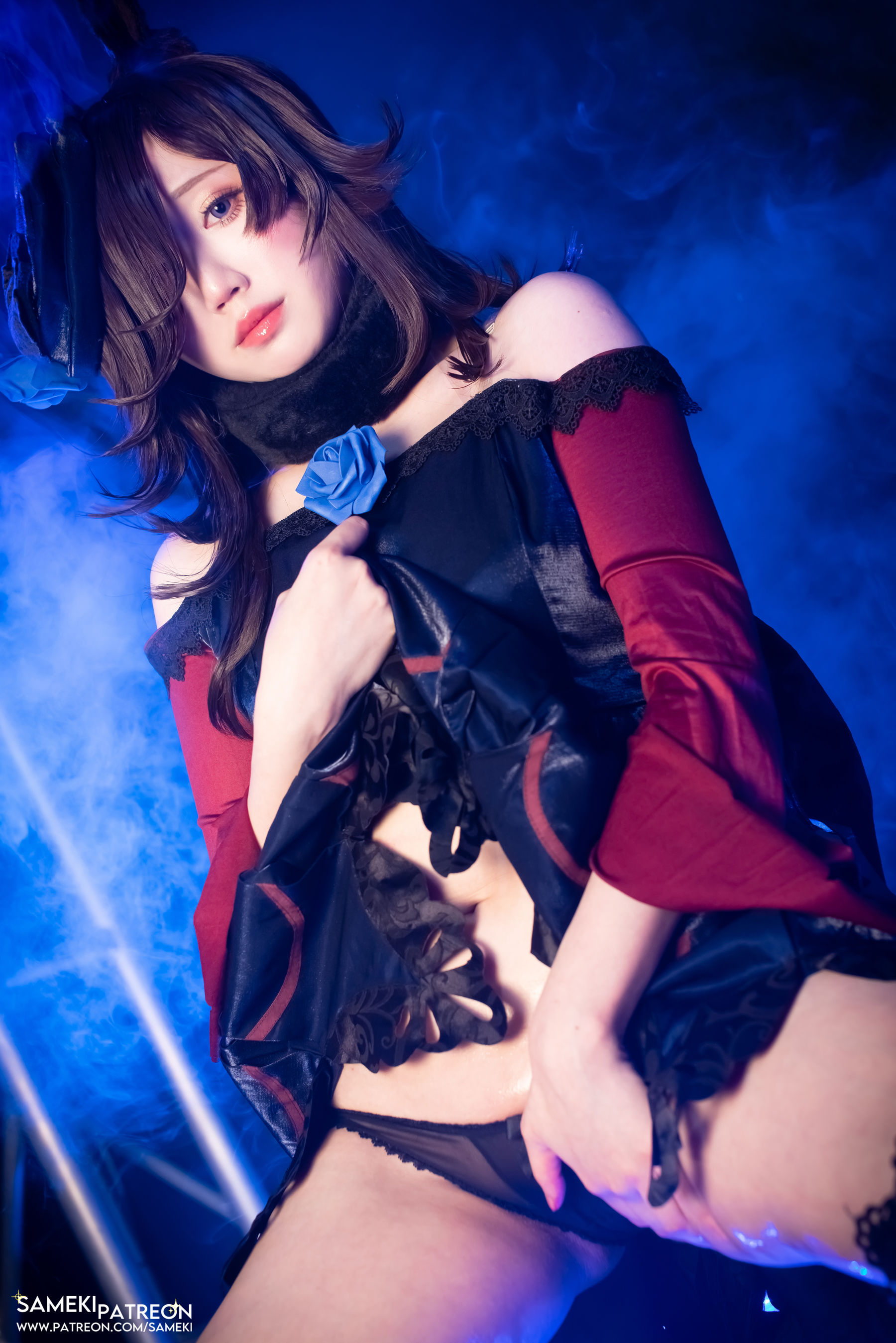 Sameki – うま娘 ライスシャワー Cosplay-第15张