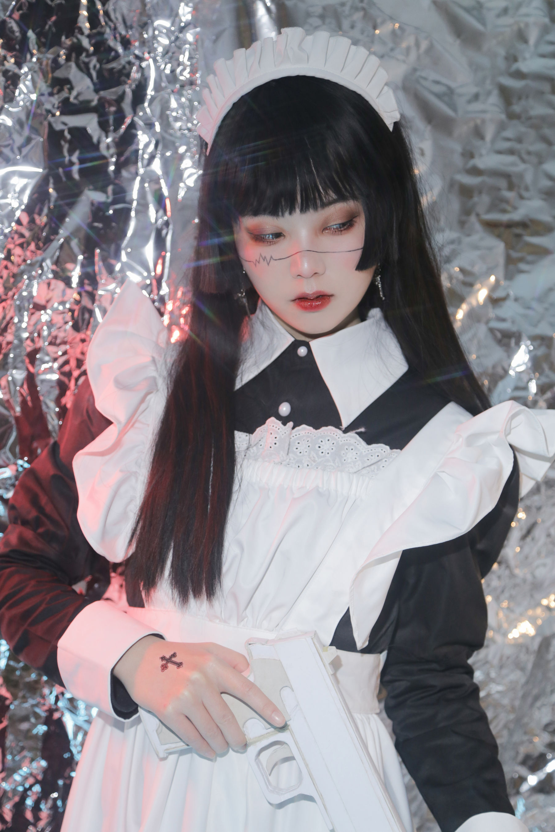 可爱妹子Fushii_海堂 – 生化女仆 Cosplay-第21张