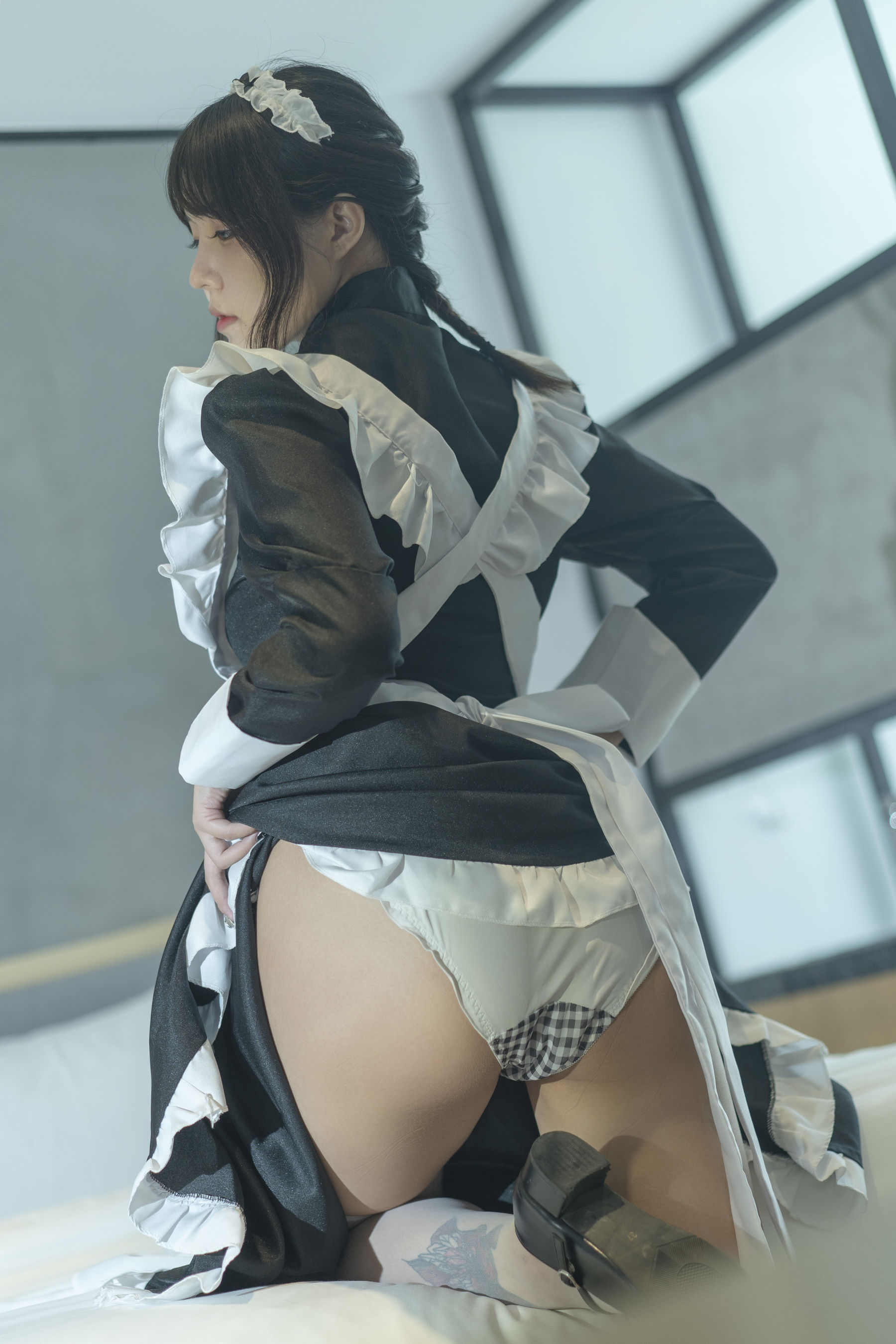 微博妹子 汐 – 奴仆 Cosplay-第38张