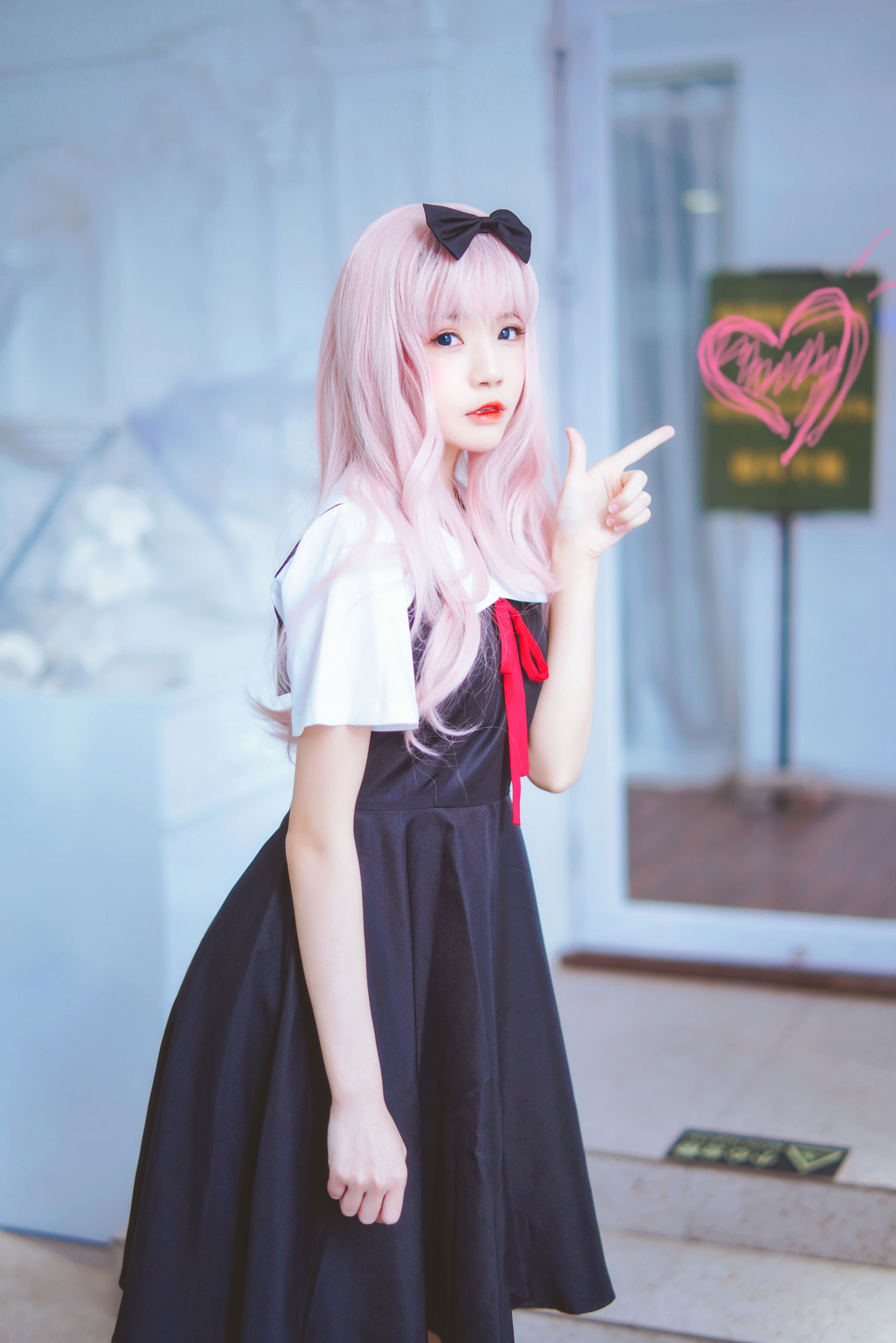[萝莉COS] 桜桃喵《藤原千花》 Cosplay-第3张
