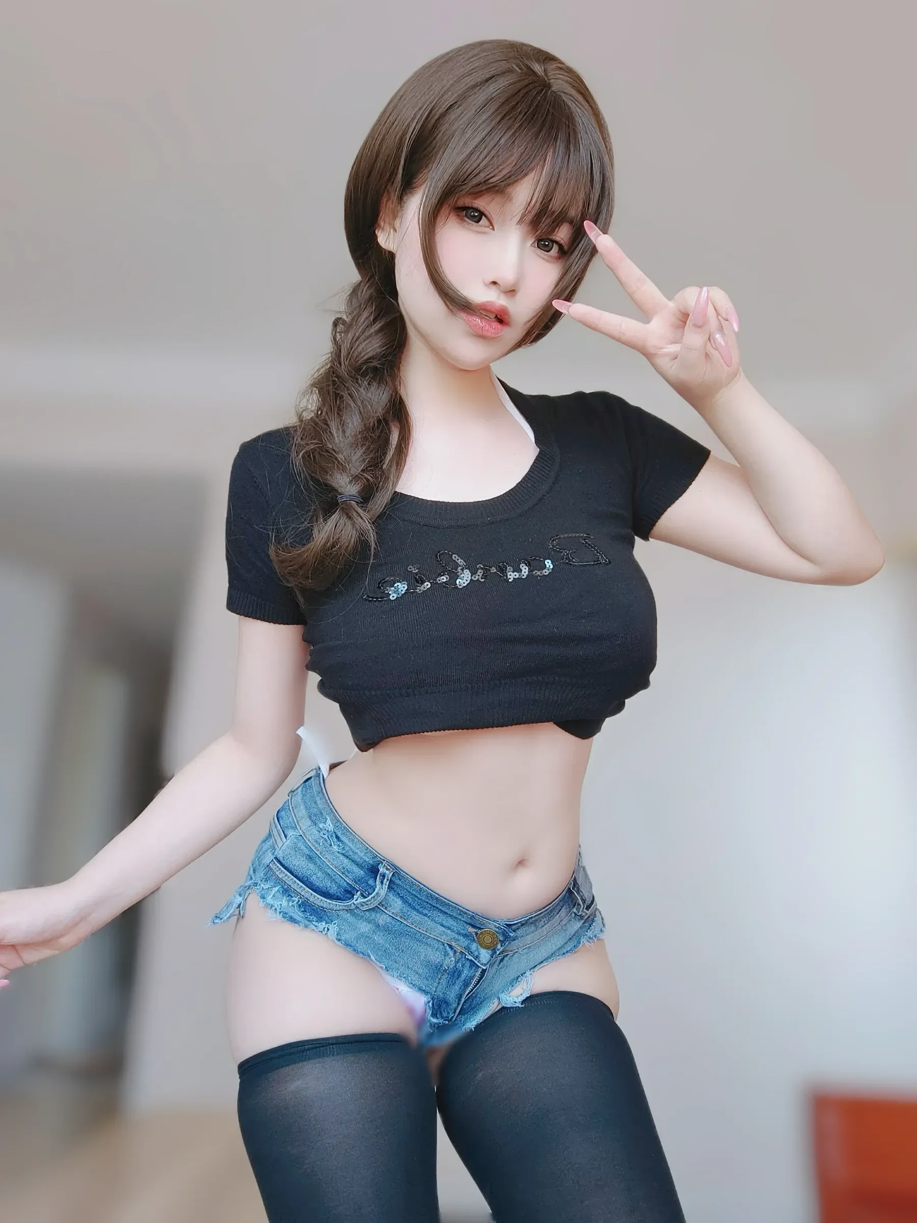 女主K – 性感一夏 Cosplay-第81张